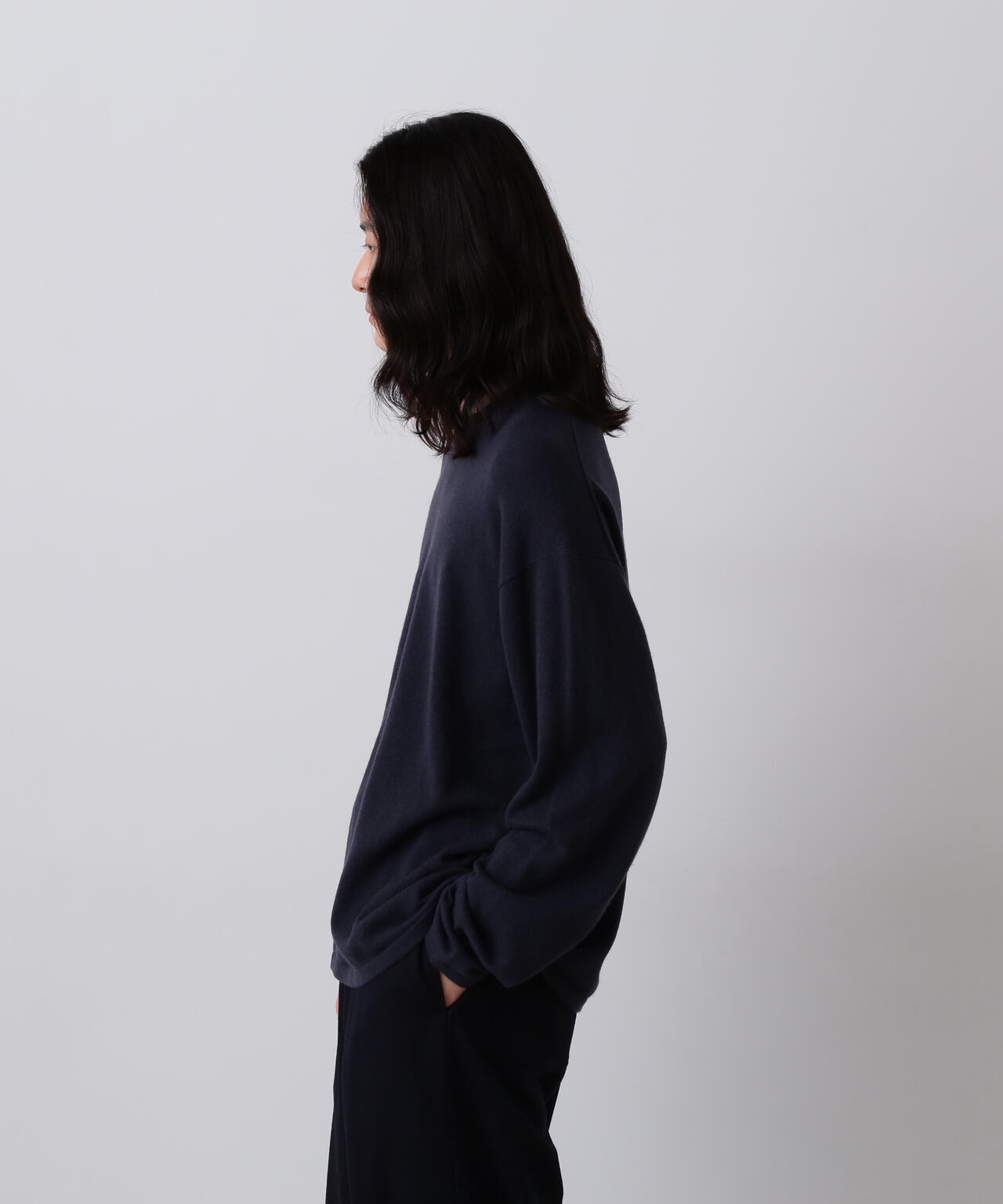 YLÈVE / CASHMERE KNIT T‐SHIRT