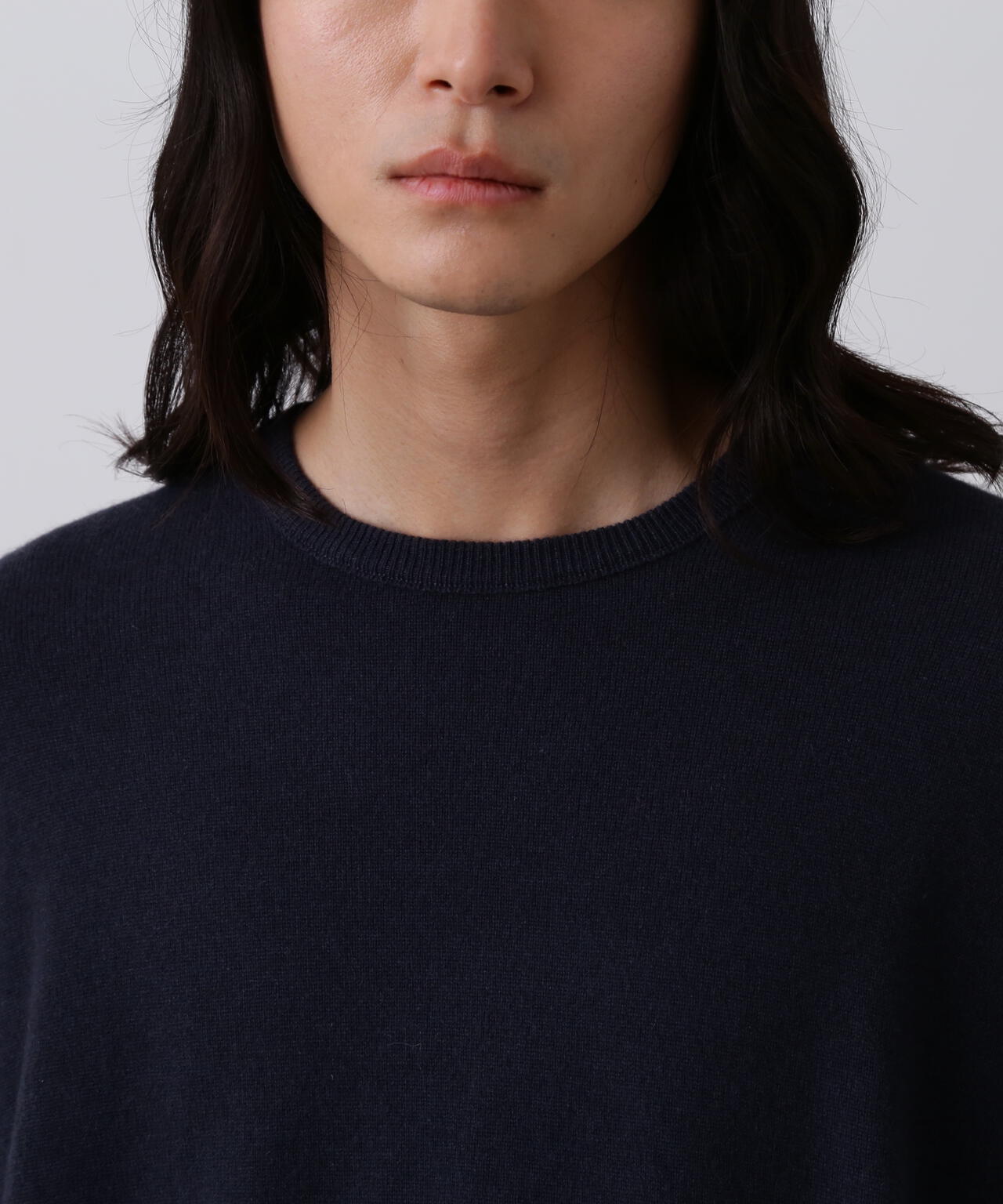 YLÈVE / CASHMERE KNIT T‐SHIRT