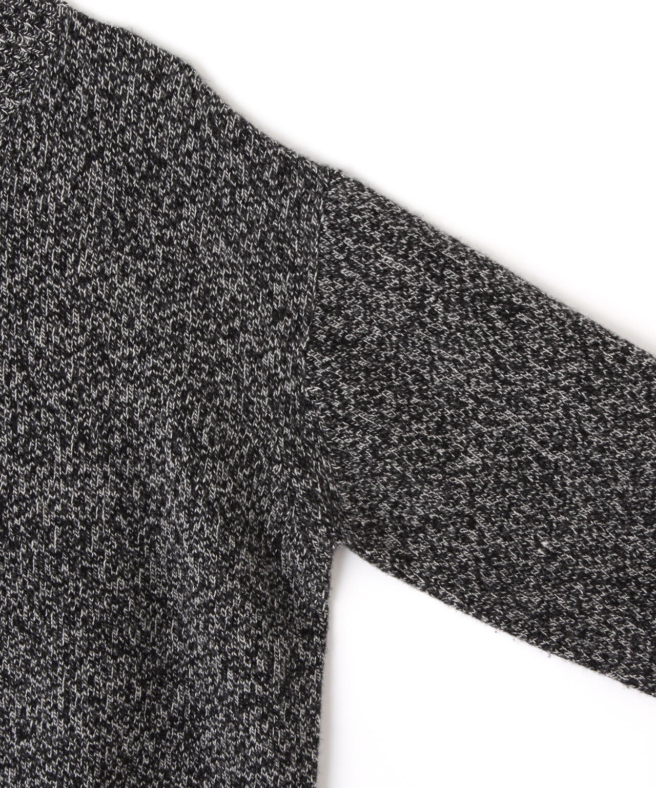 YLÈVE / WOOL CASHMERE MELANGE KNIT V NECK PULL OVER