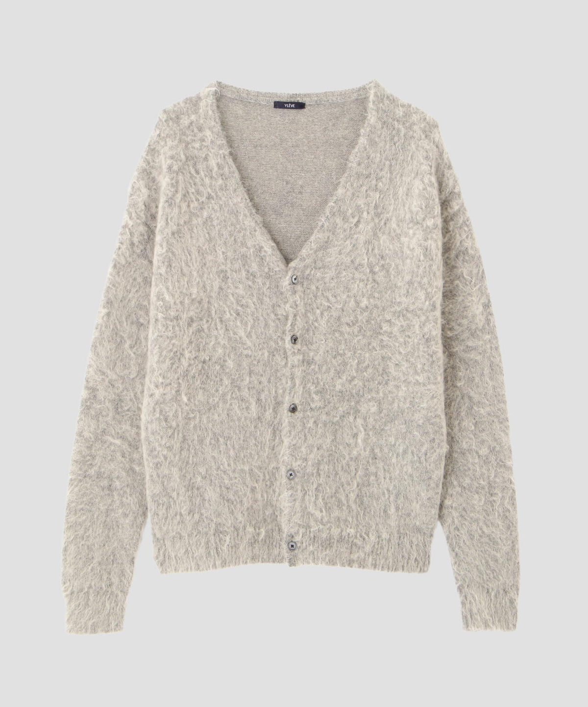 YLEVE / MOHAIR NAPPING KNIT CARDIGAN