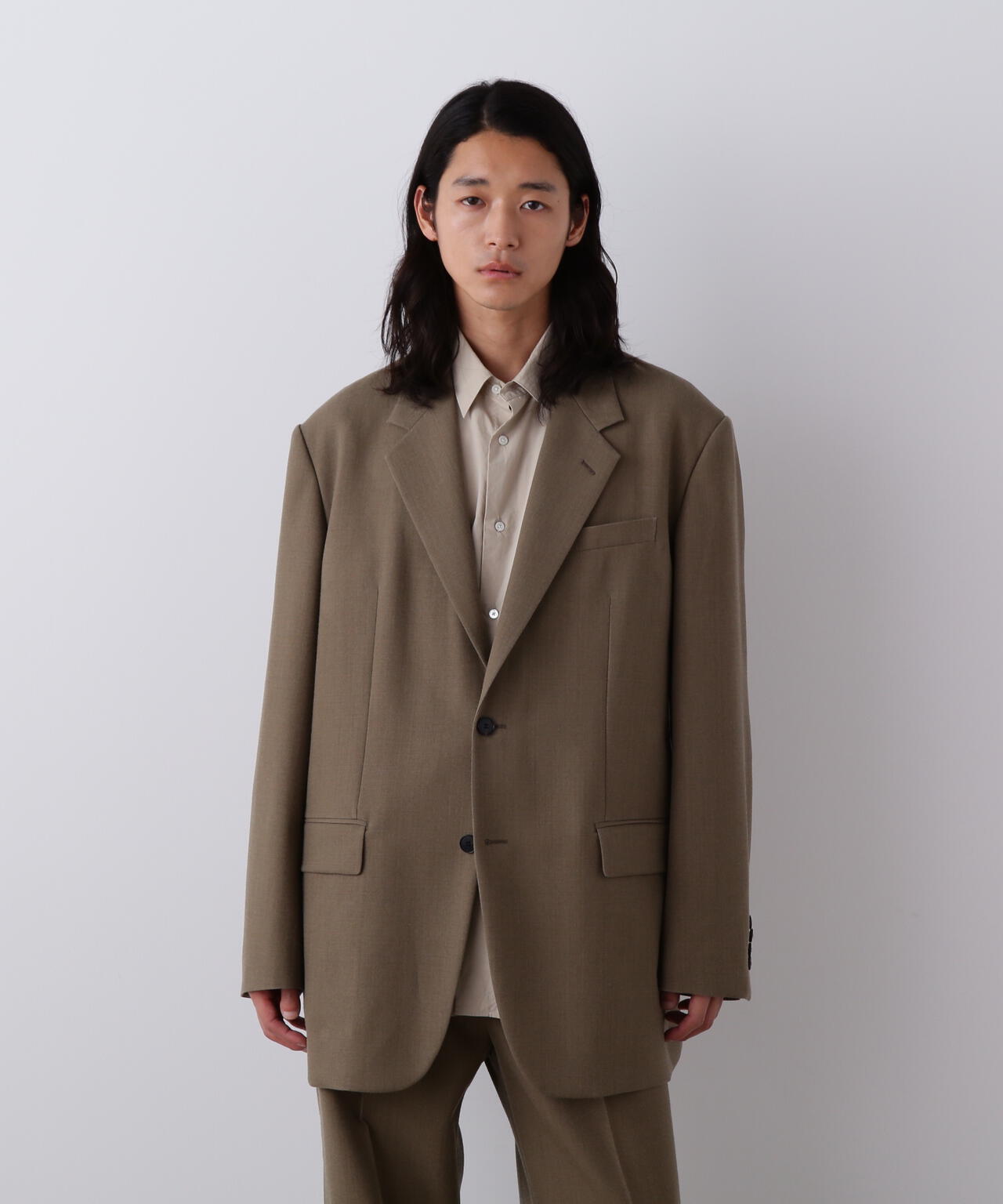 YLEVE / VINTAGE PIGMENTDYE WOOL JACKET