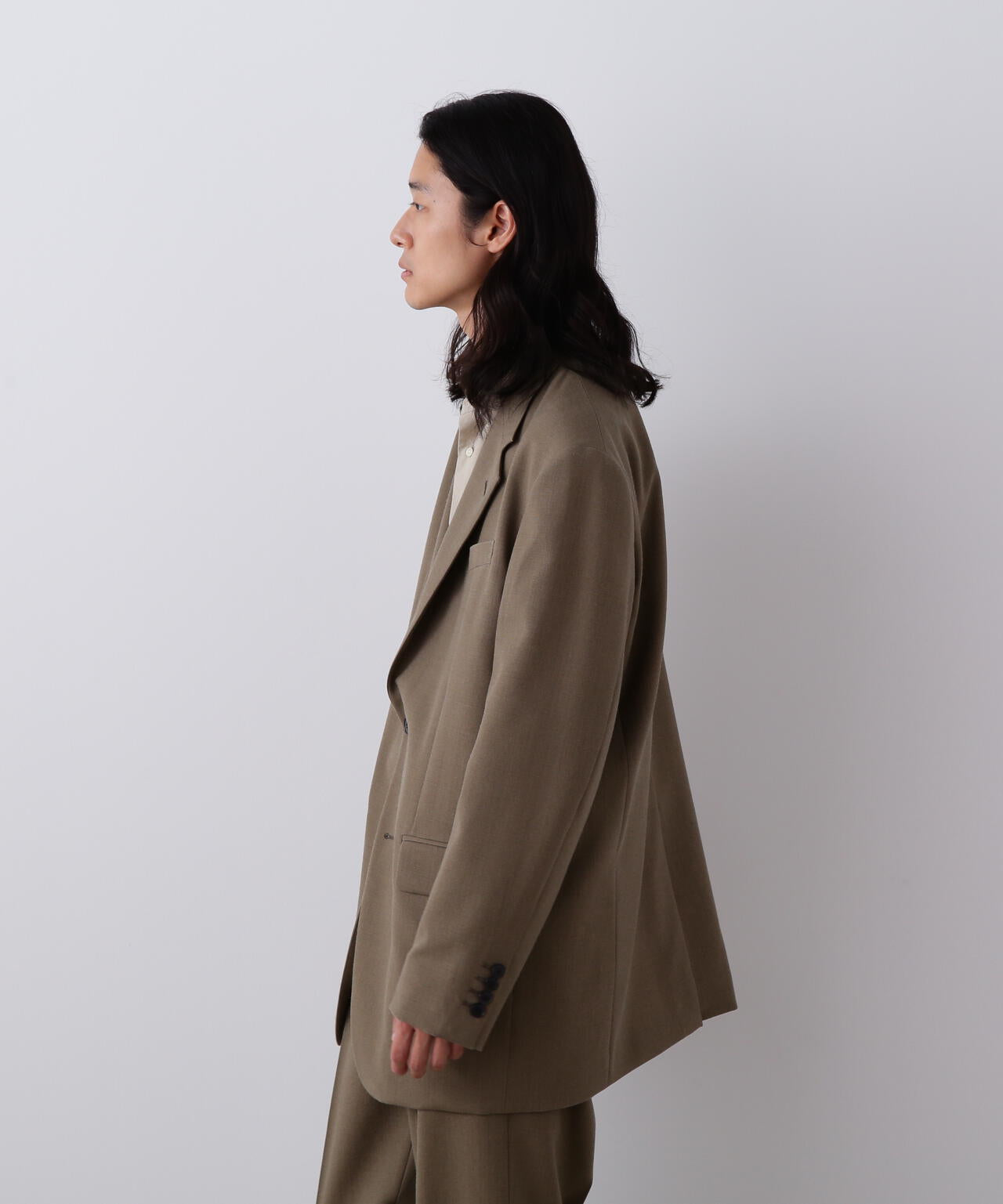 YLEVE / VINTAGE PIGMENTDYE WOOL JACKET
