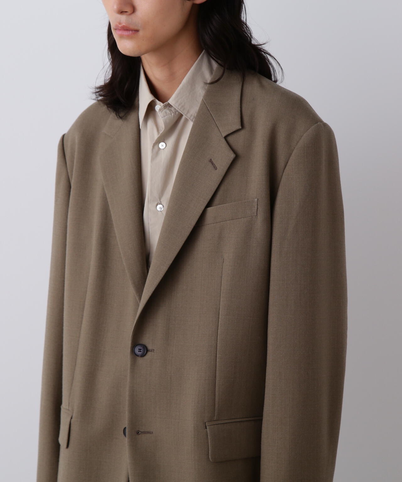 YLEVE / VINTAGE PIGMENTDYE WOOL JACKET