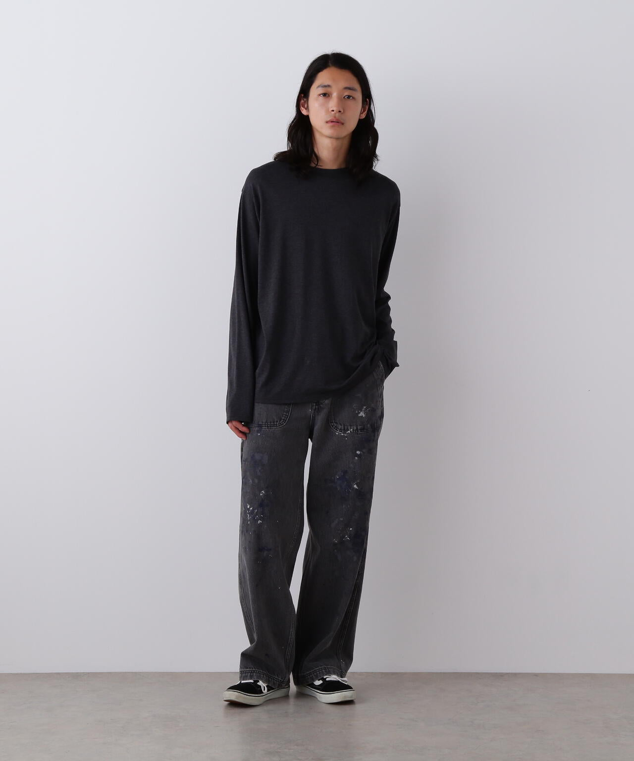 YLEVE / HAND PAINT DENIM M45 PANTS