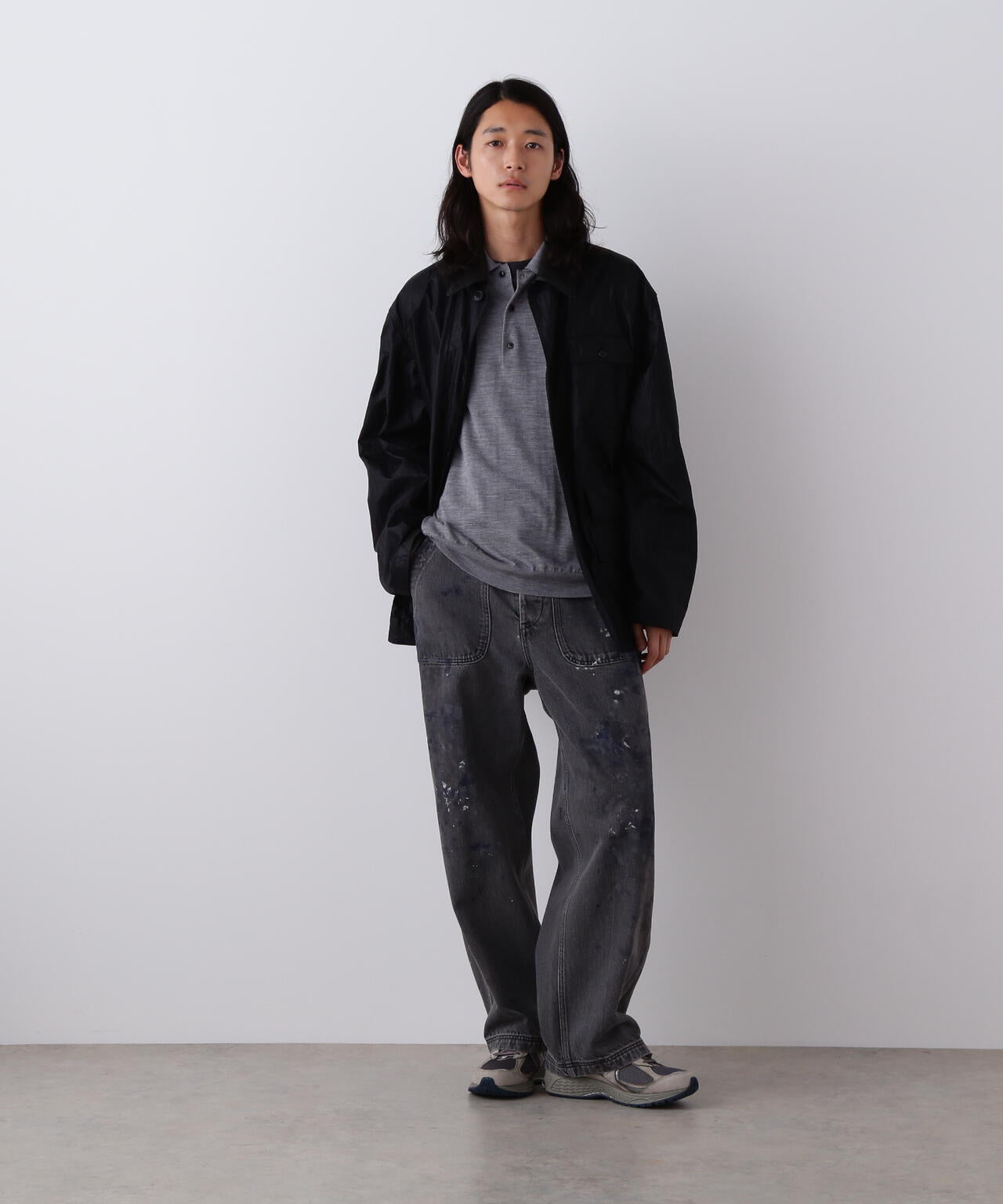YLEVE / HAND PAINT DENIM M45 PANTS