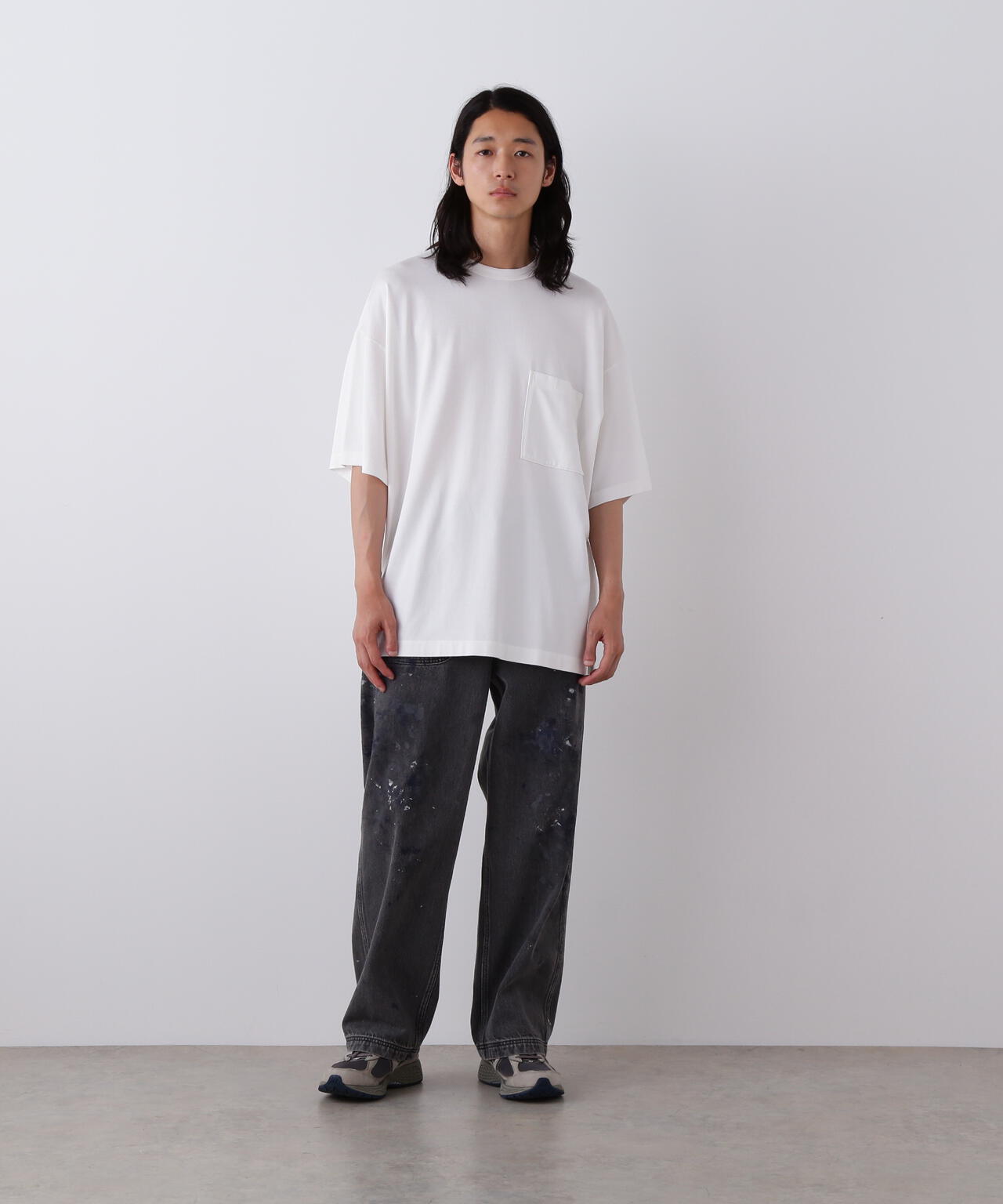 YLEVE / HAND PAINT DENIM M45 PANTS