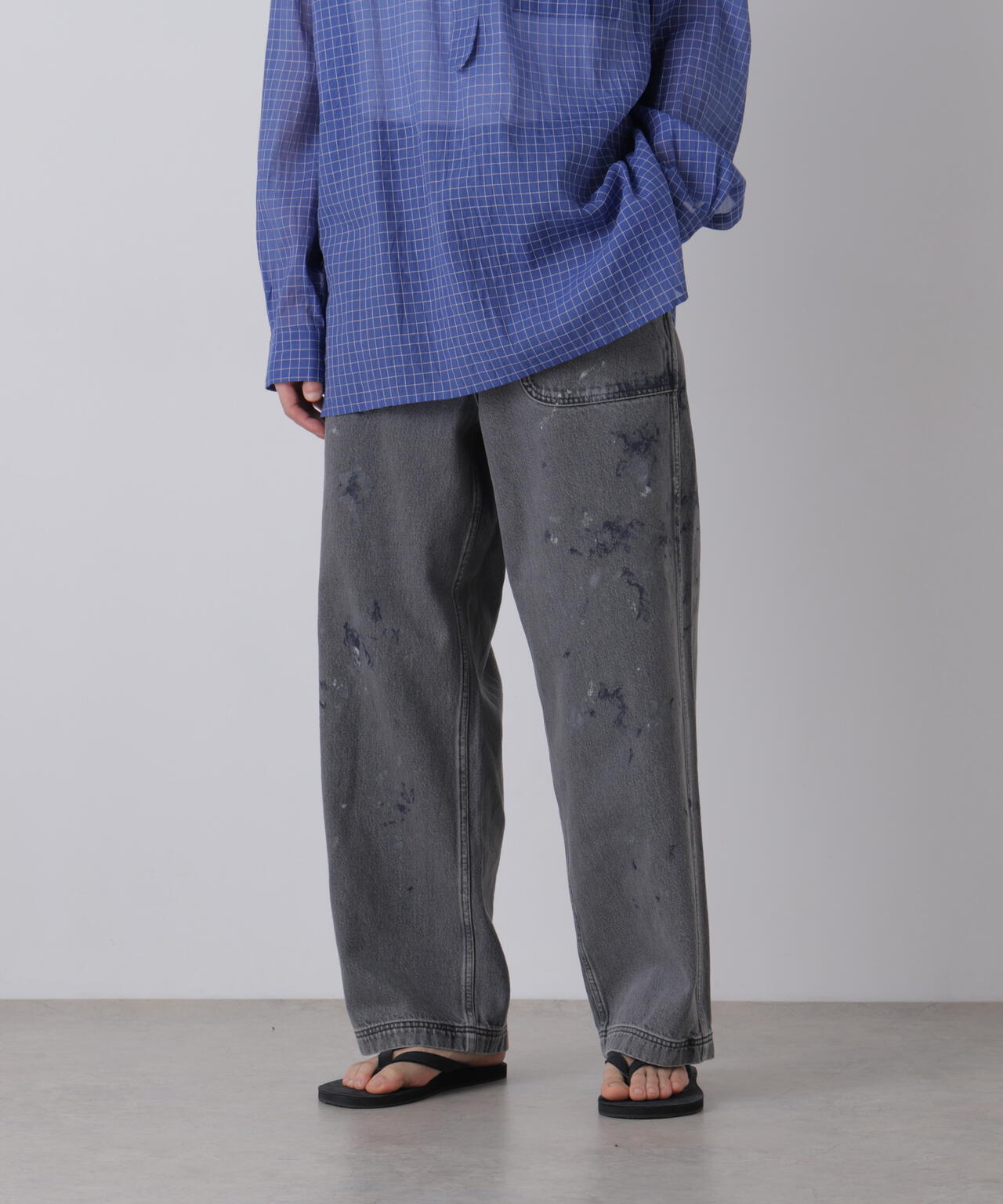 YLEVE / HAND PAINT DENIM M45 PANTS