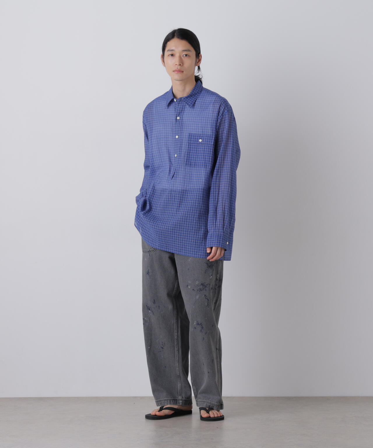 YLEVE / HAND PAINT DENIM M45 PANTS