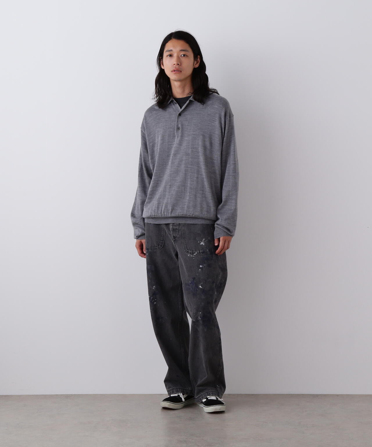 YLEVE / HAND PAINT DENIM M45 PANTS