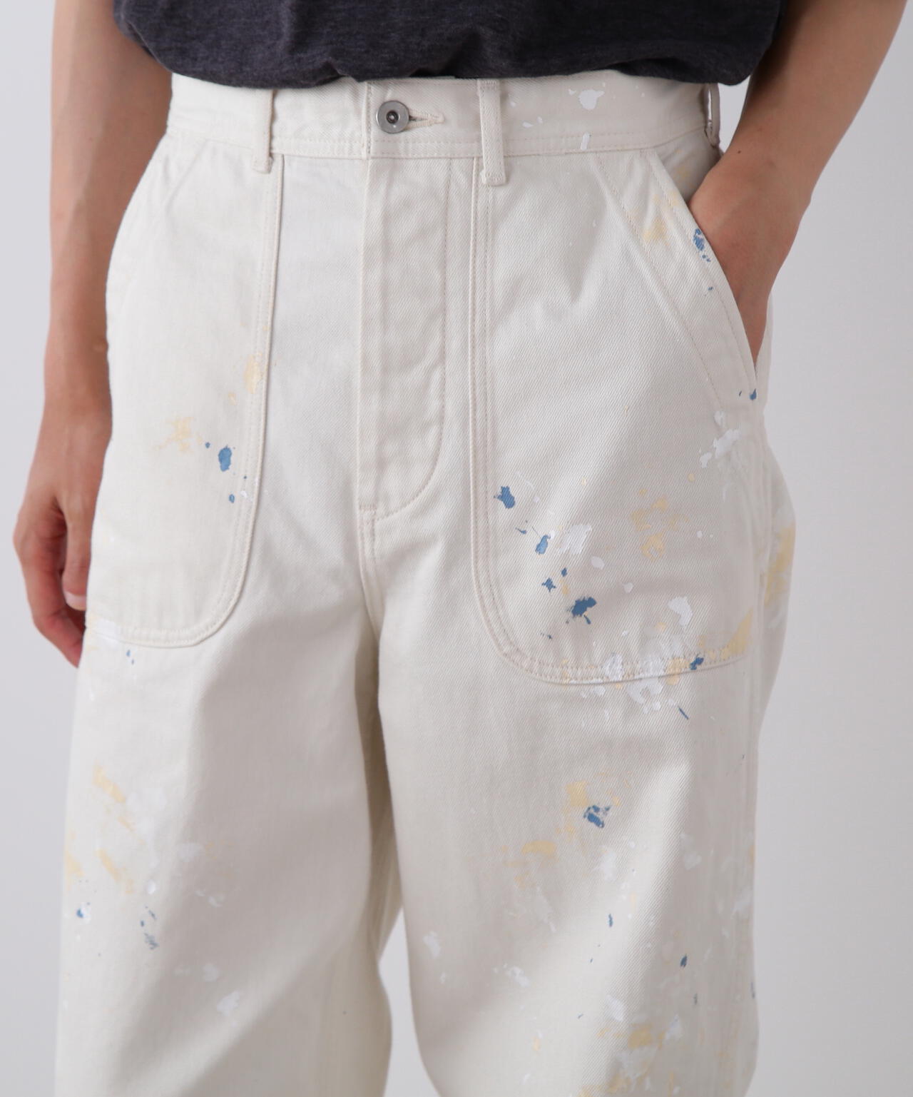 YLEVE / HAND PAINT DENIM M45 PANTS