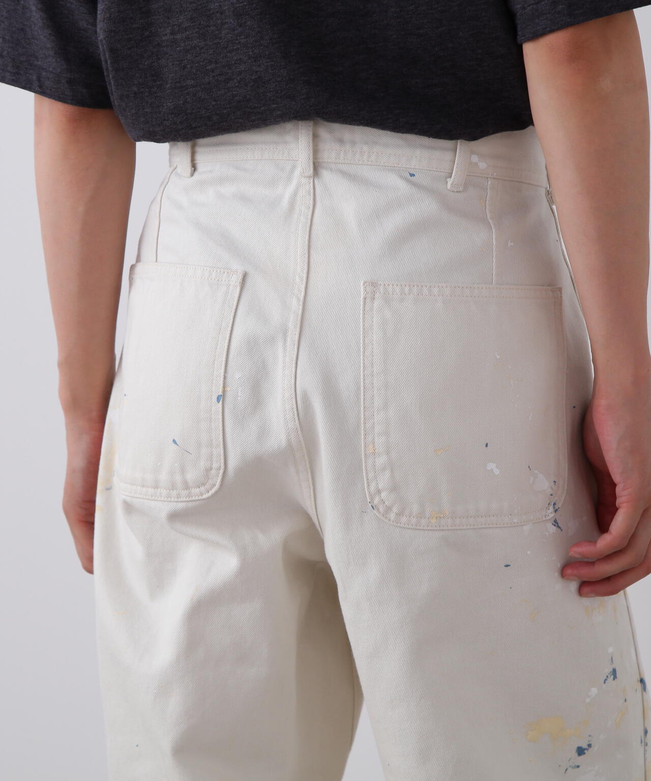 YLEVE / HAND PAINT DENIM M45 PANTS