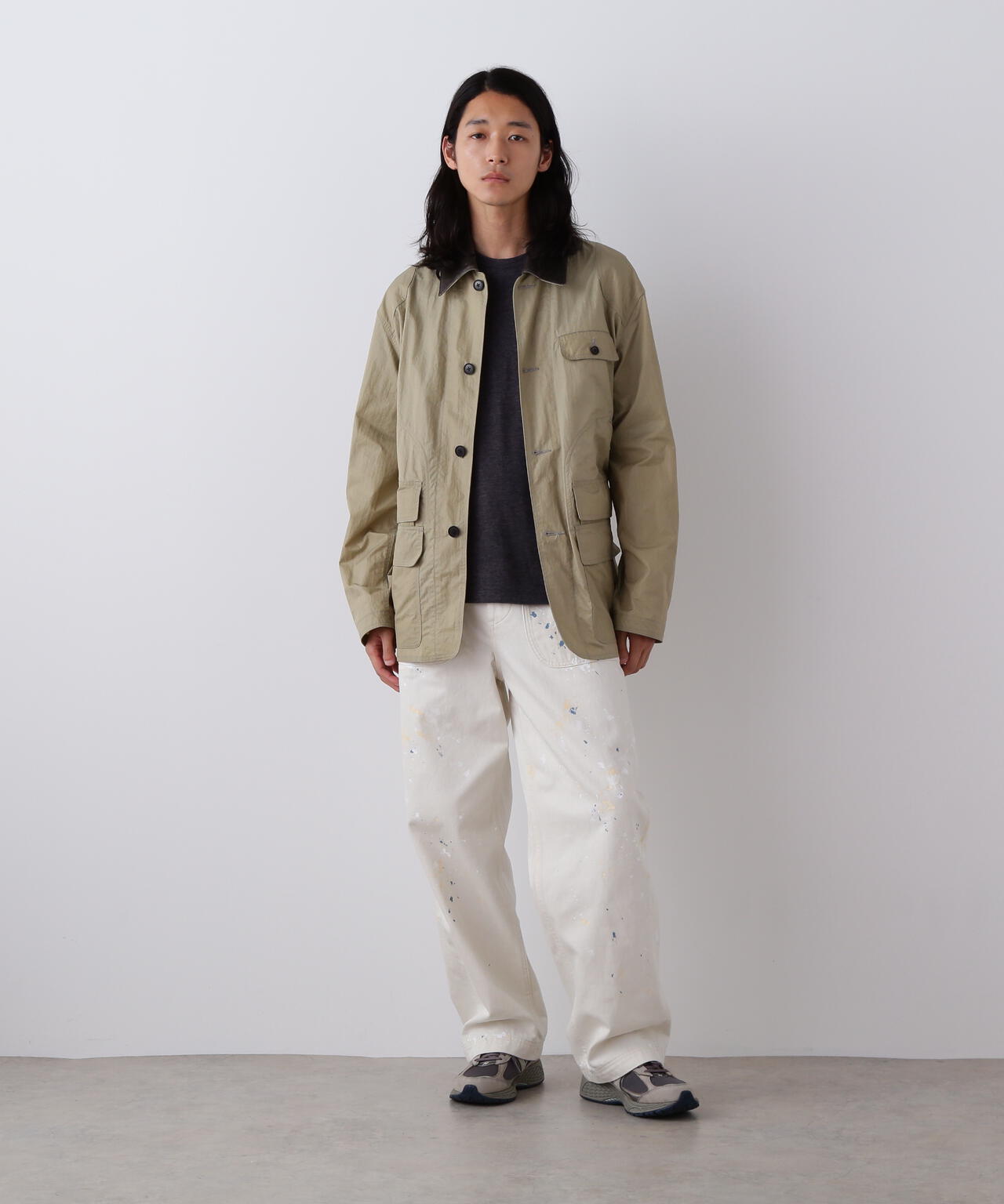YLEVE / HAND PAINT DENIM M45 PANTS