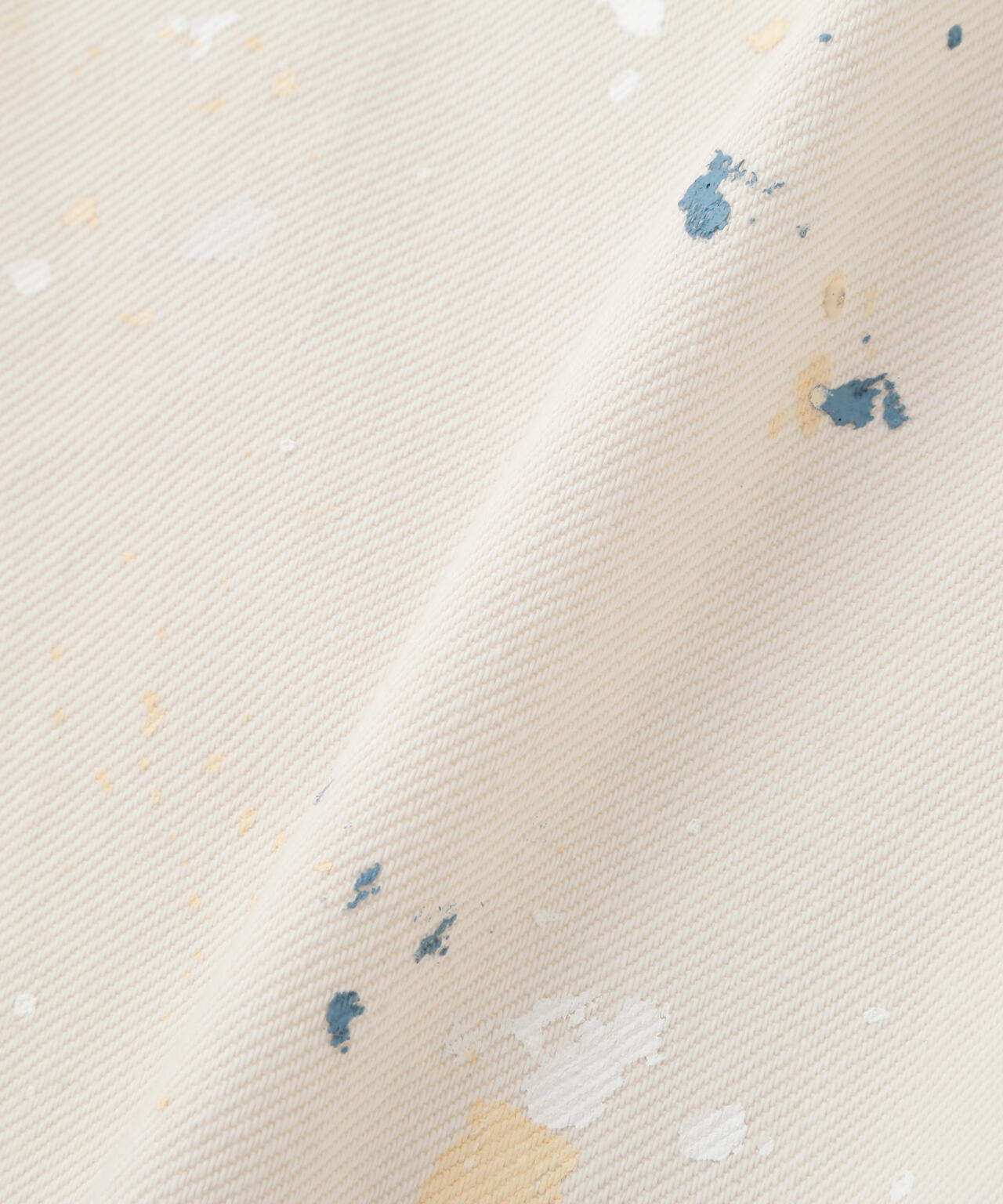 YLEVE / HAND PAINT DENIM SHORTS