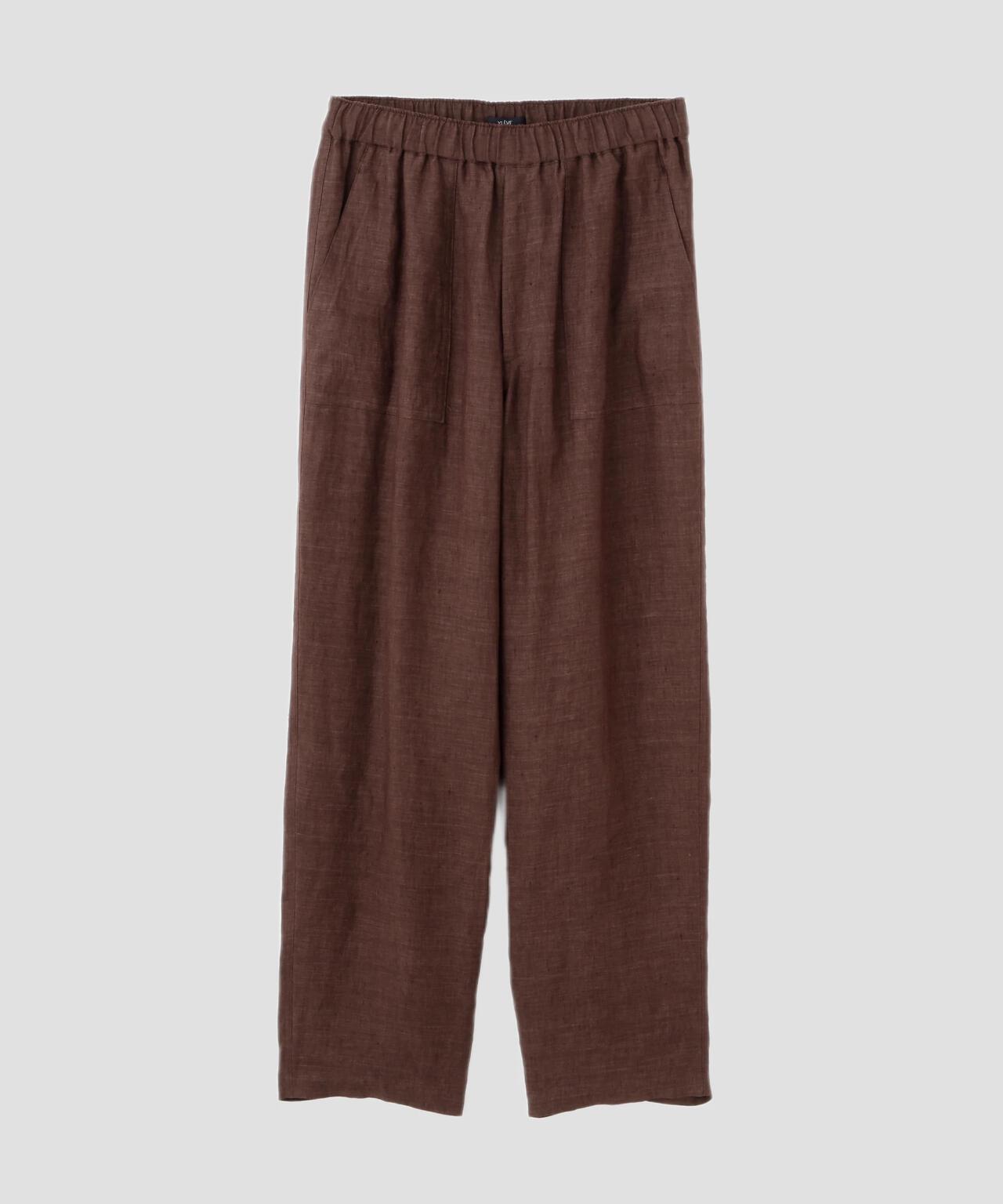YLEVE / LINEN POPLIN PANTS