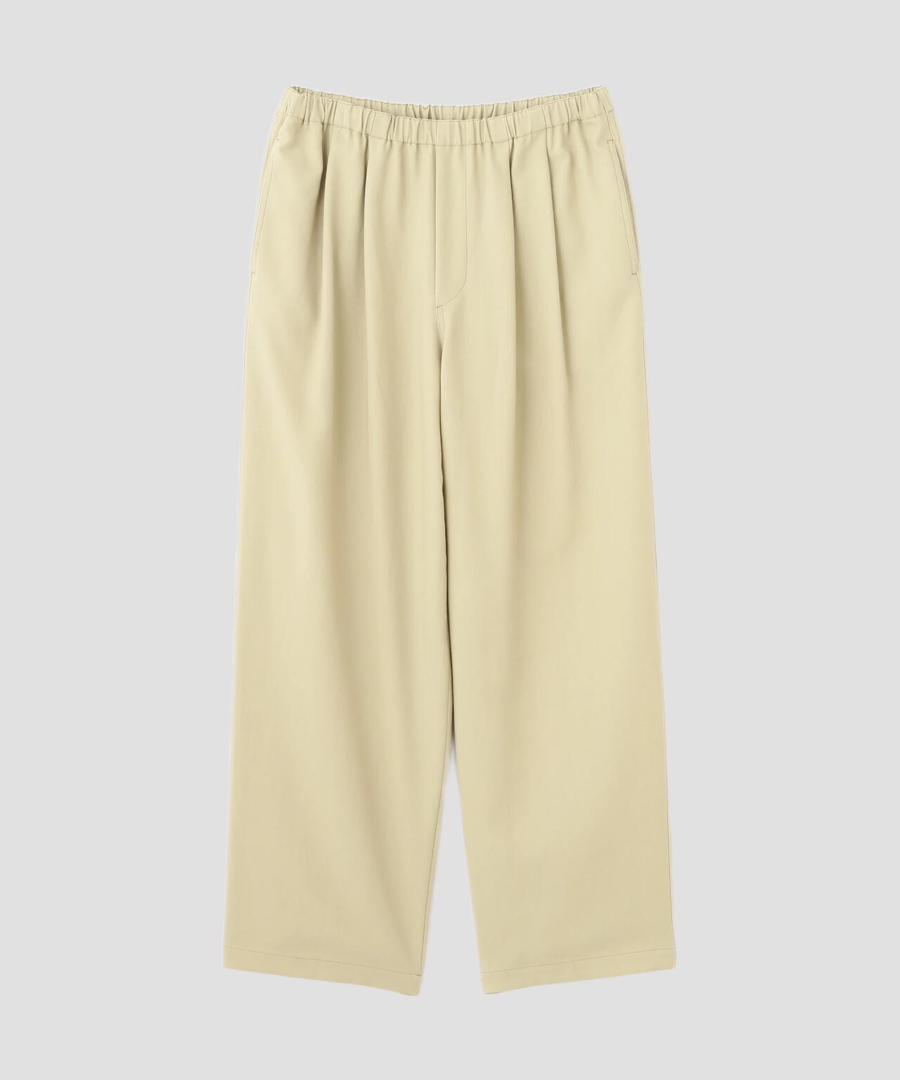 YLEVE / 100/2 GV TWILL DOUBLE WEAVE EASY PANTS