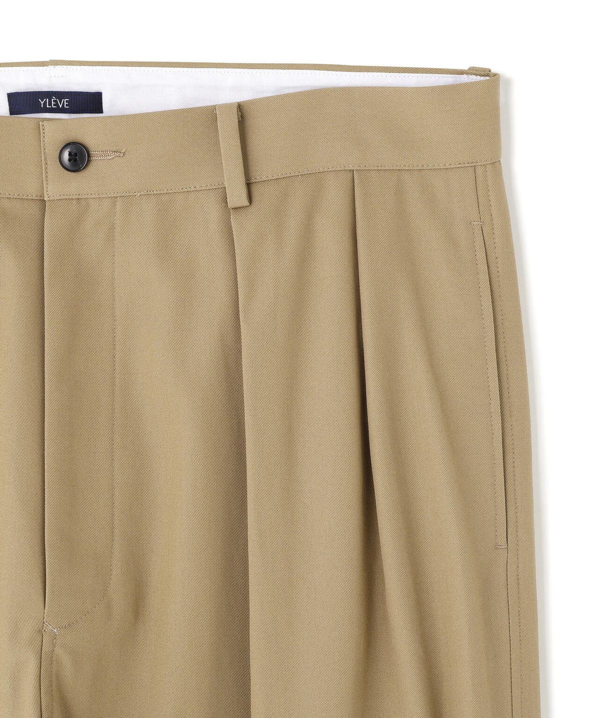 YLEVE / HIGH TWIST COTTON PANTS