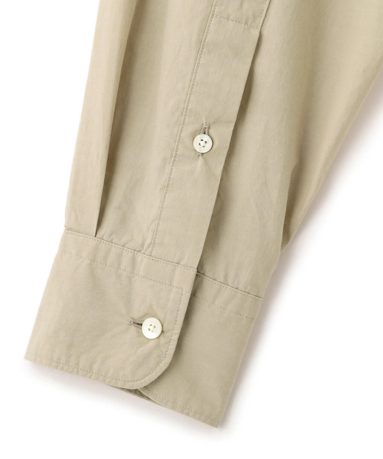 YLEVE / COTTON SILK TYPEWRITER SHIRT