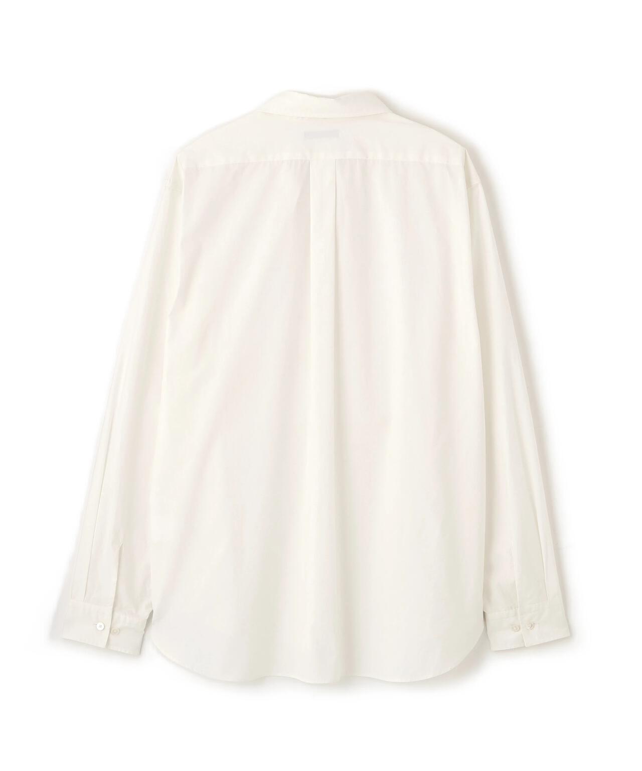 YLEVE / COTTON SILK TYPEWRITER SKIPPER SHIRT