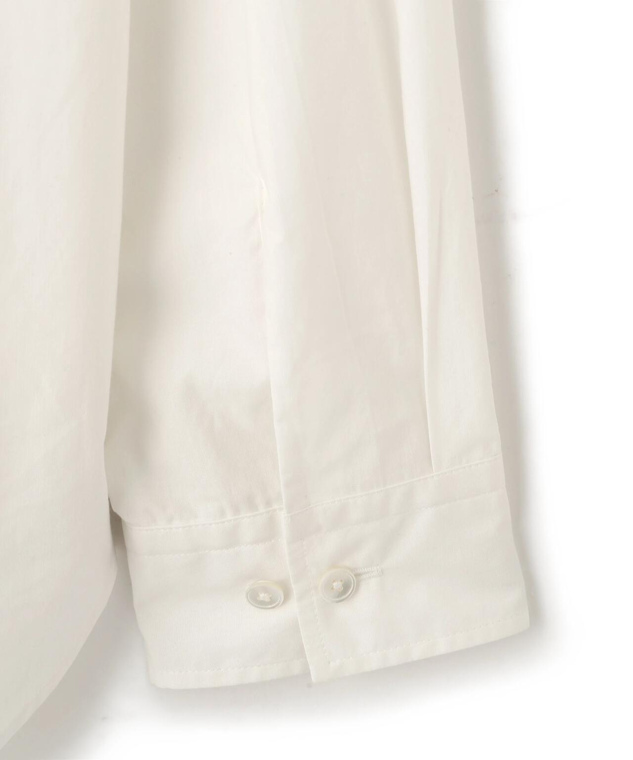 YLEVE / COTTON SILK TYPEWRITER SKIPPER SHIRT
