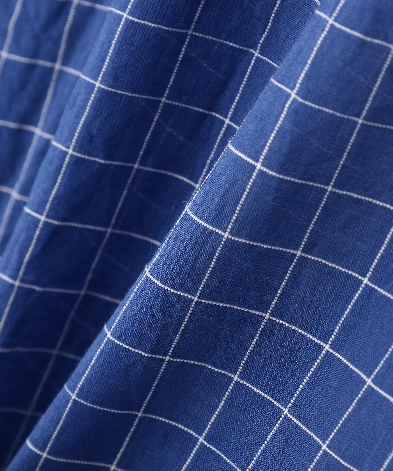 YLEVE / COTTON SILK CHECK PULLOVER SHIRT