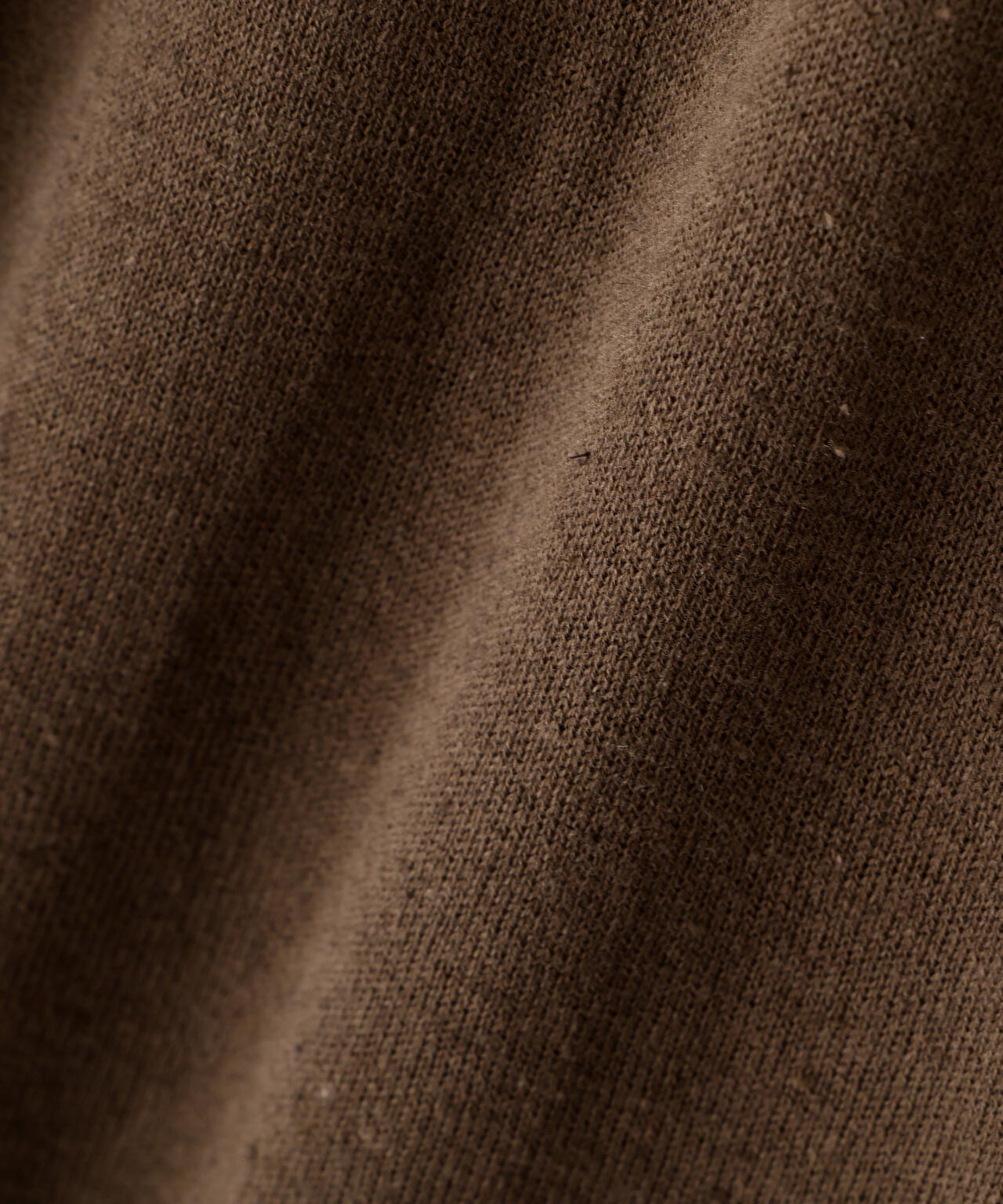 YLEVE / COTTON LINEN KNIT SKIPPER POLO