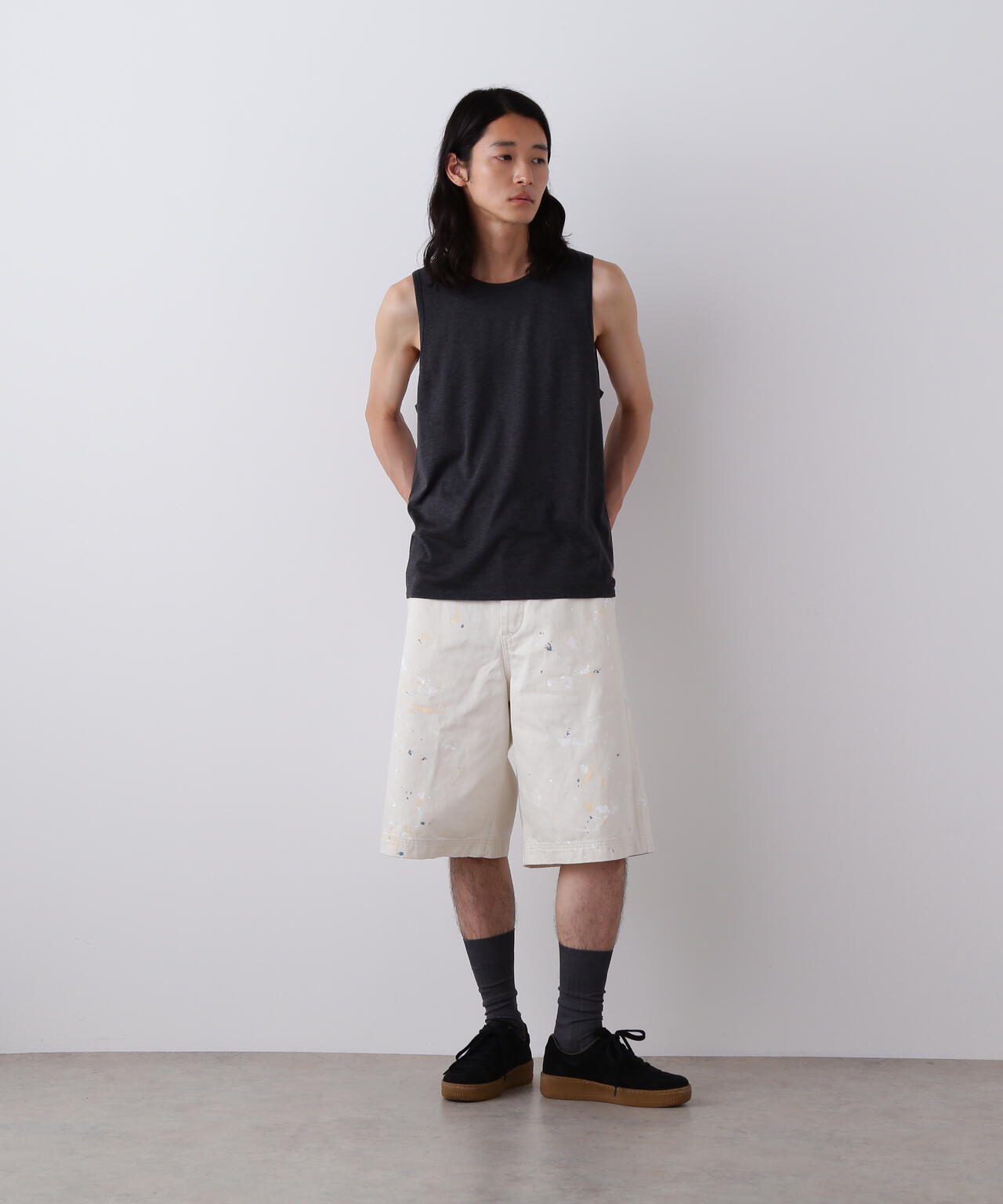 YLEVE / ELS GV COTTON SLEEVELESS PULLOVER