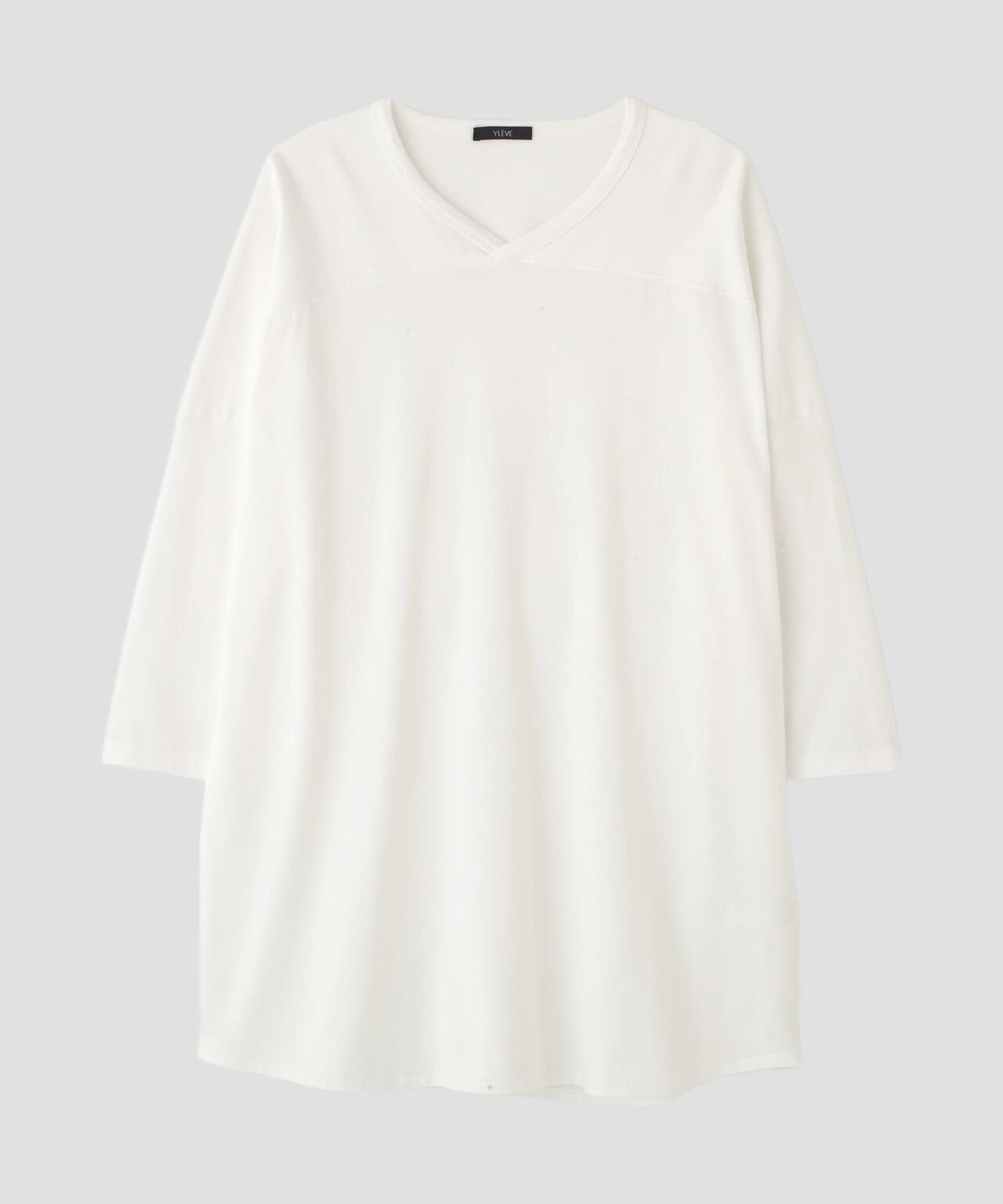 YLEVE / COTTON RAYON PIGMENT DYE HOCKEY PULLOVER