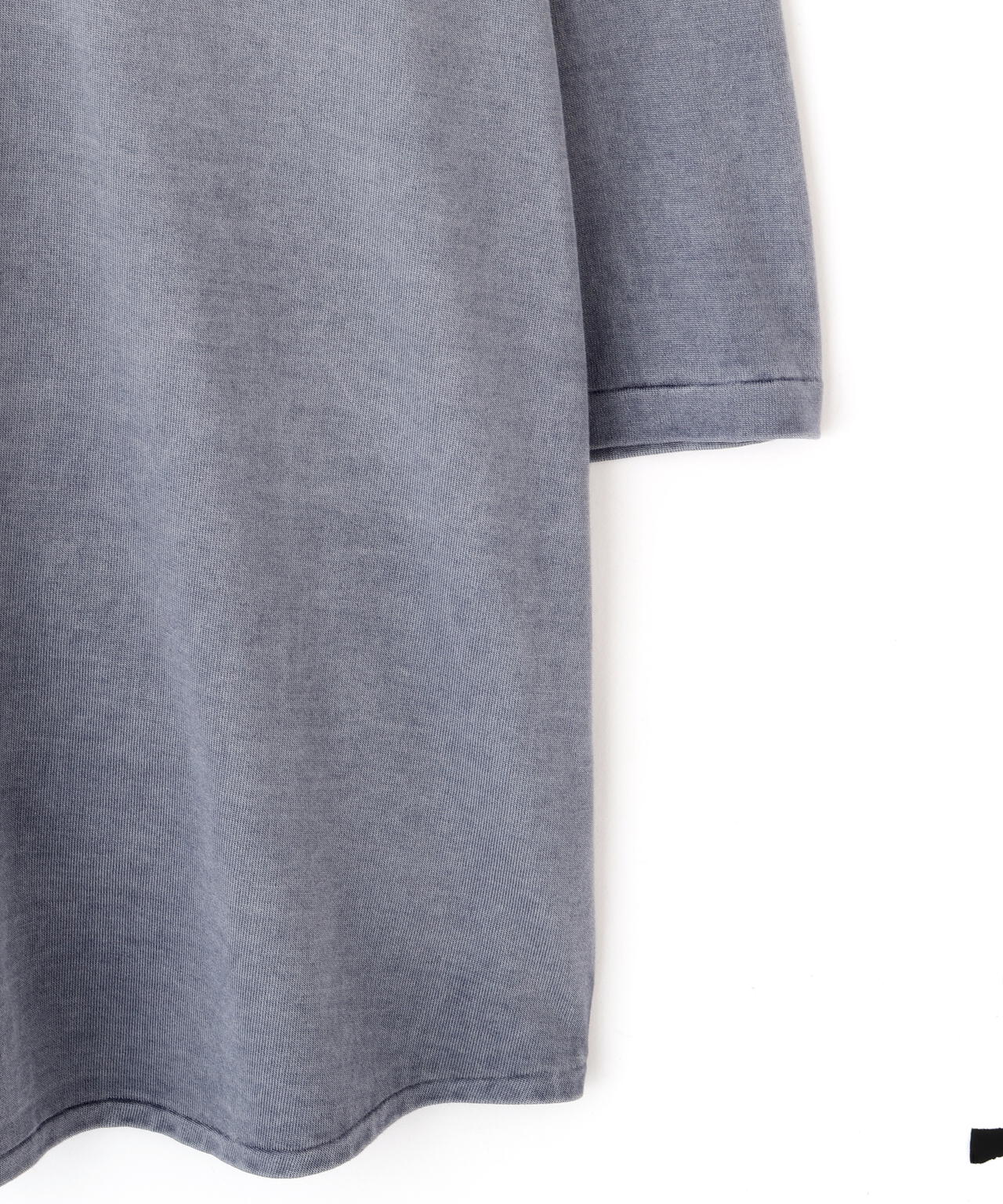 YLEVE / COTTON RAYON PIGMENT DYE HOCKEY PULLOVER