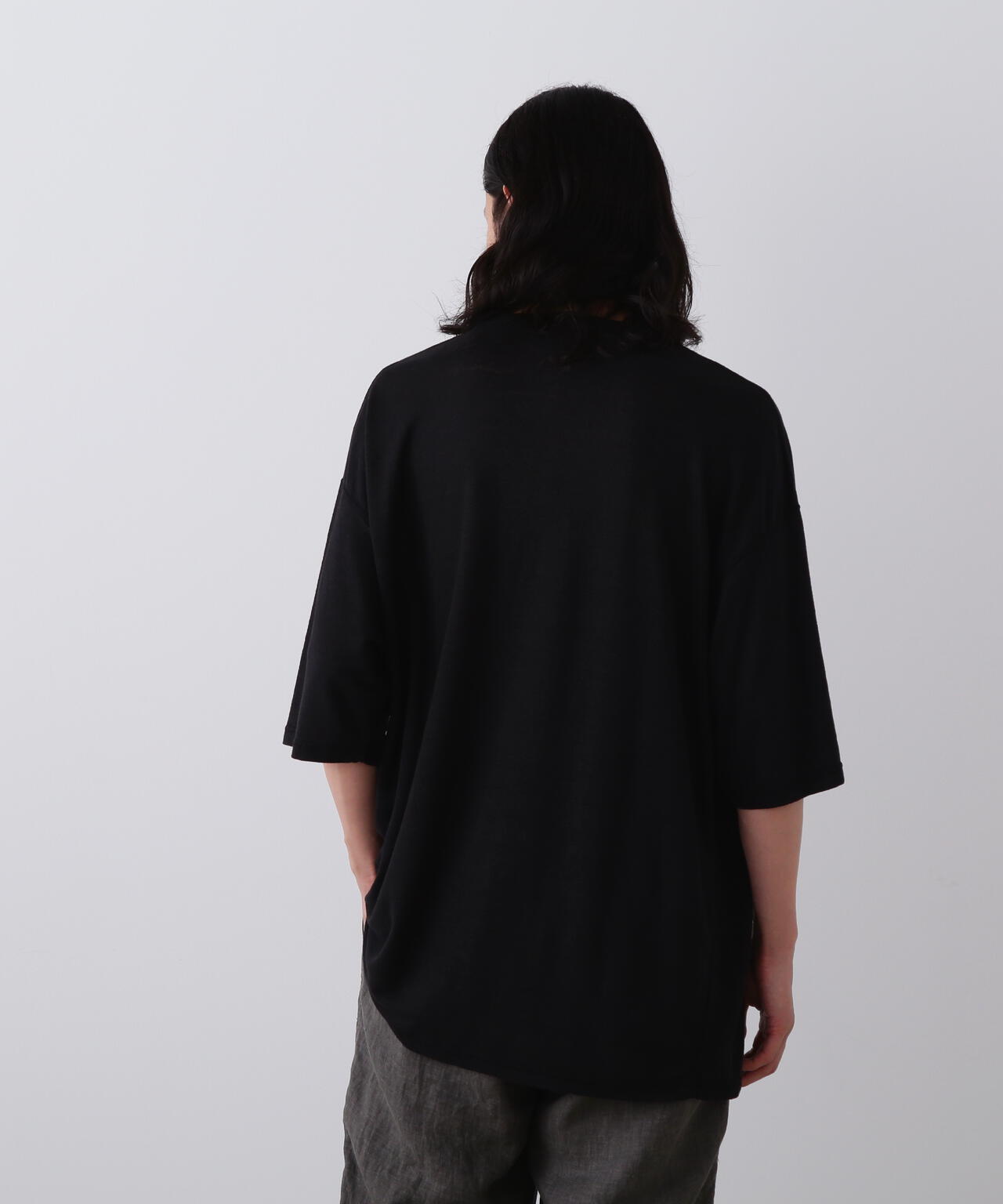YLEVE / LINEN POCKET T-SHIRT