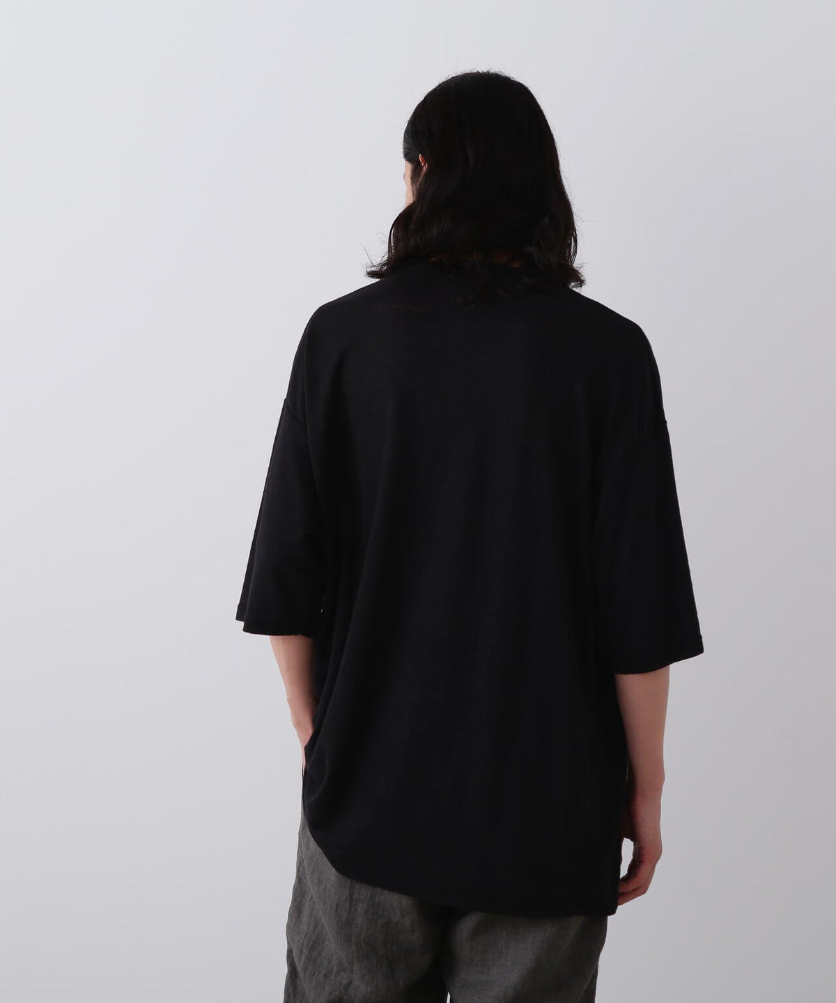 YLEVE / LINEN POCKET T-SHIRT