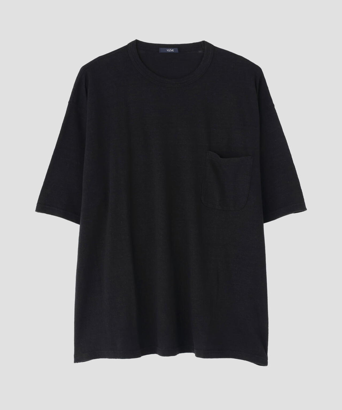 YLEVE / LINEN POCKET T-SHIRT