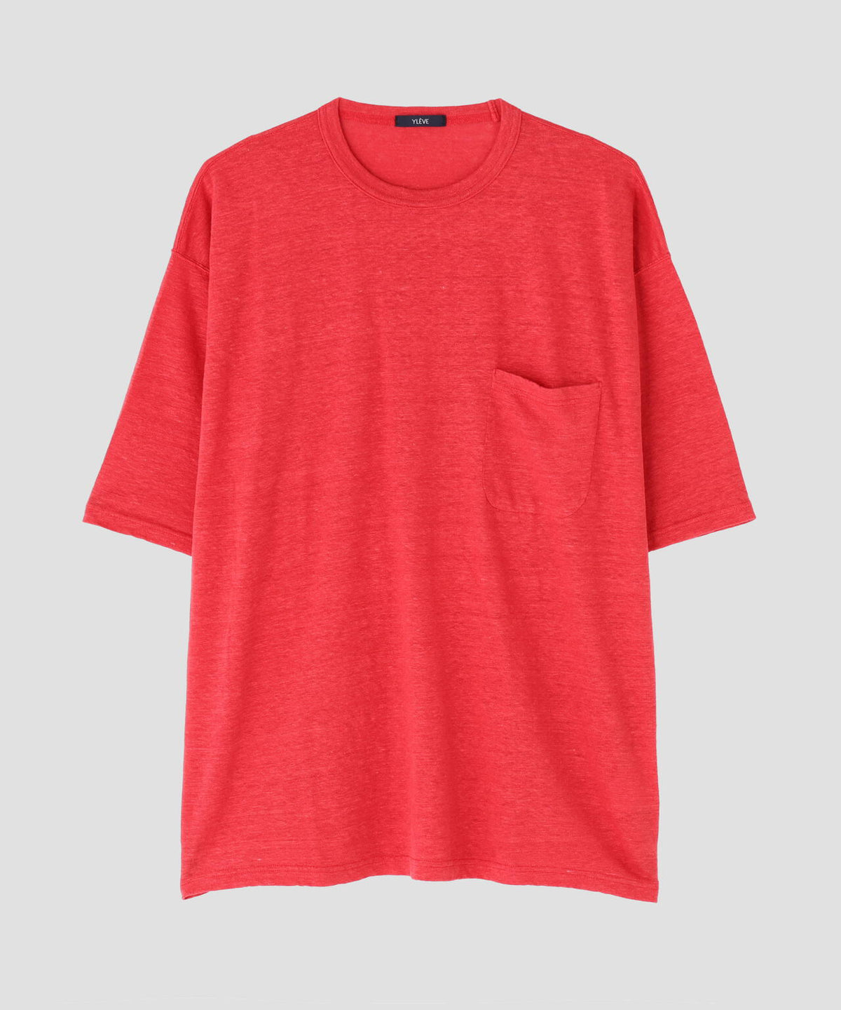 YLEVE / LINEN POCKET T-SHIRT