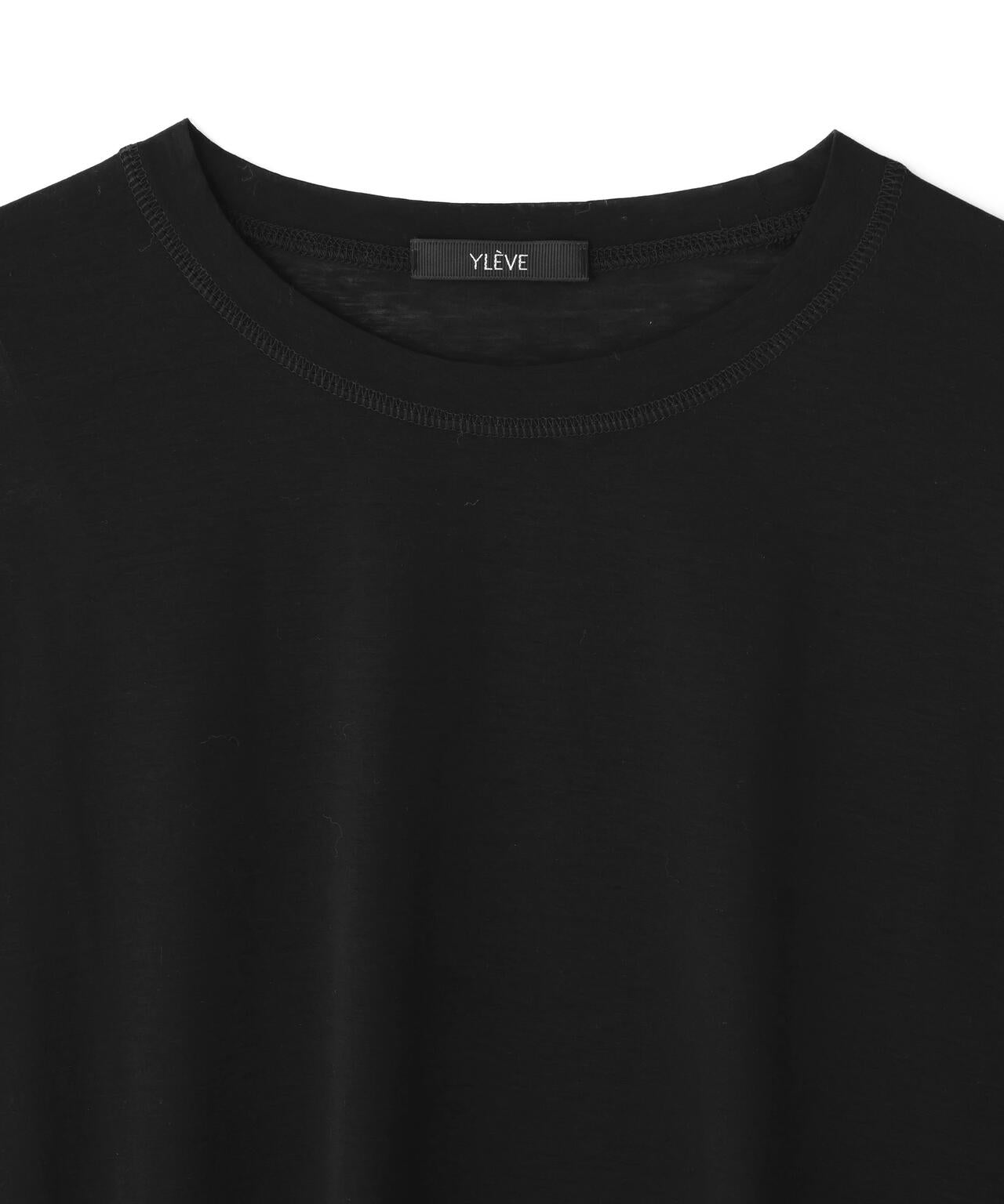 YLEVE / COTTON SHEER JERSEY SHORT SLEEVE