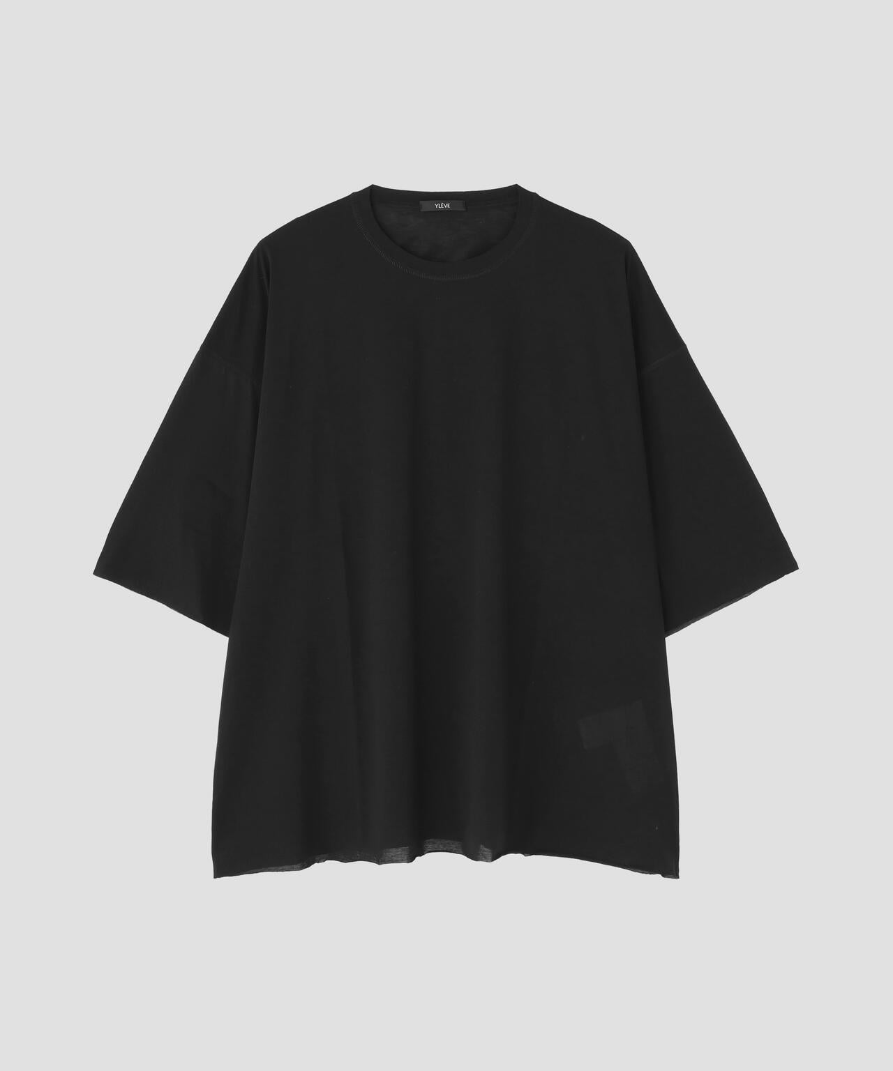 YLEVE / COTTON SHEER JERSEY SHORT SLEEVE