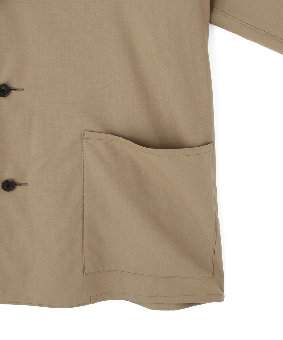 YLEVE / SUPER140's WOOL TROPICAL WORK JACKET