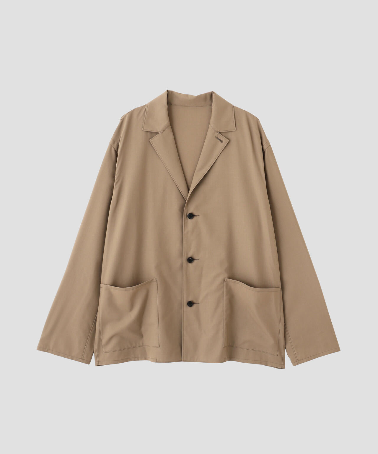 YLEVE / SUPER140's WOOL TROPICAL WORK JACKET