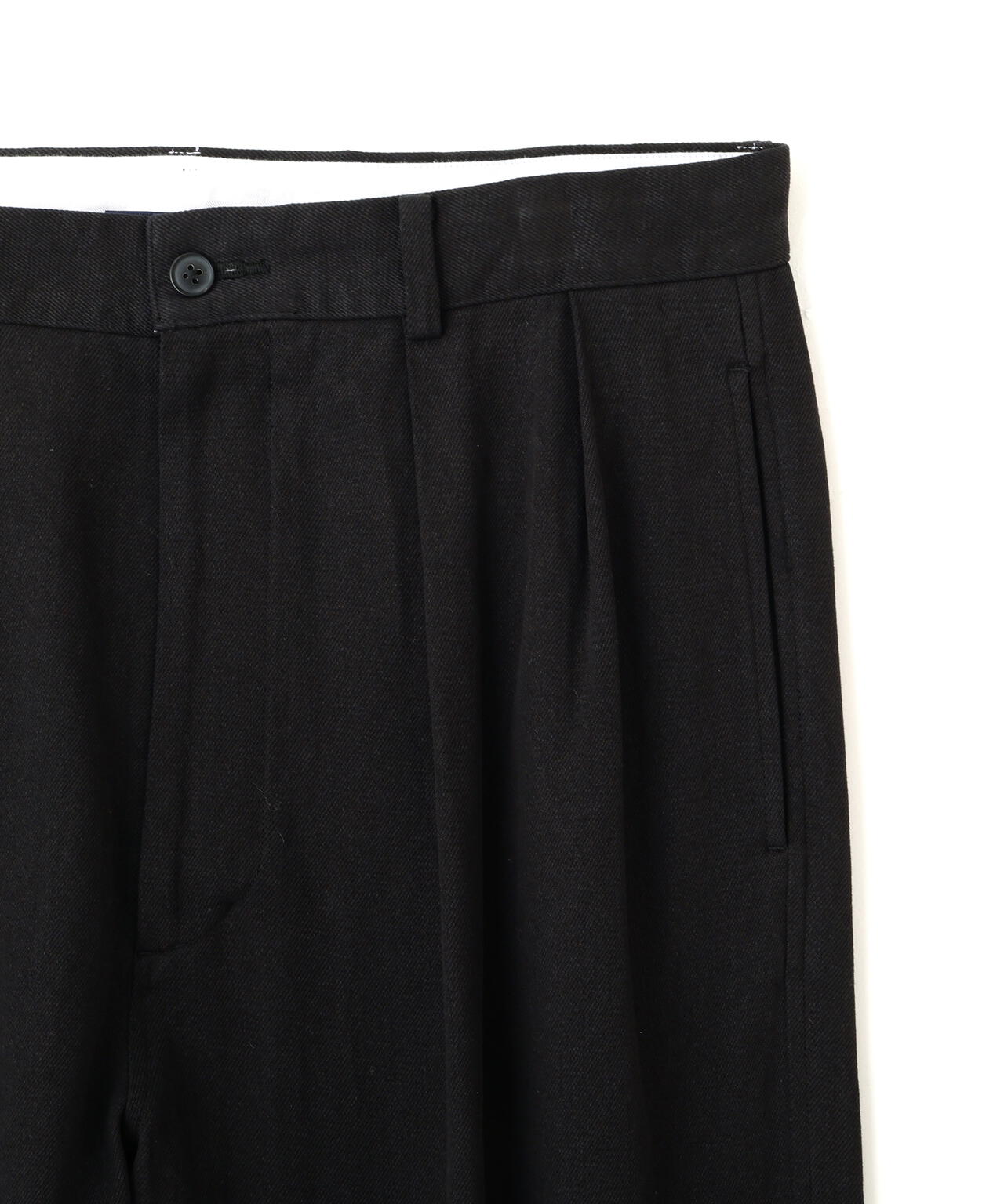 YLEVE / WASHI PAPER TWILL TROUSERS