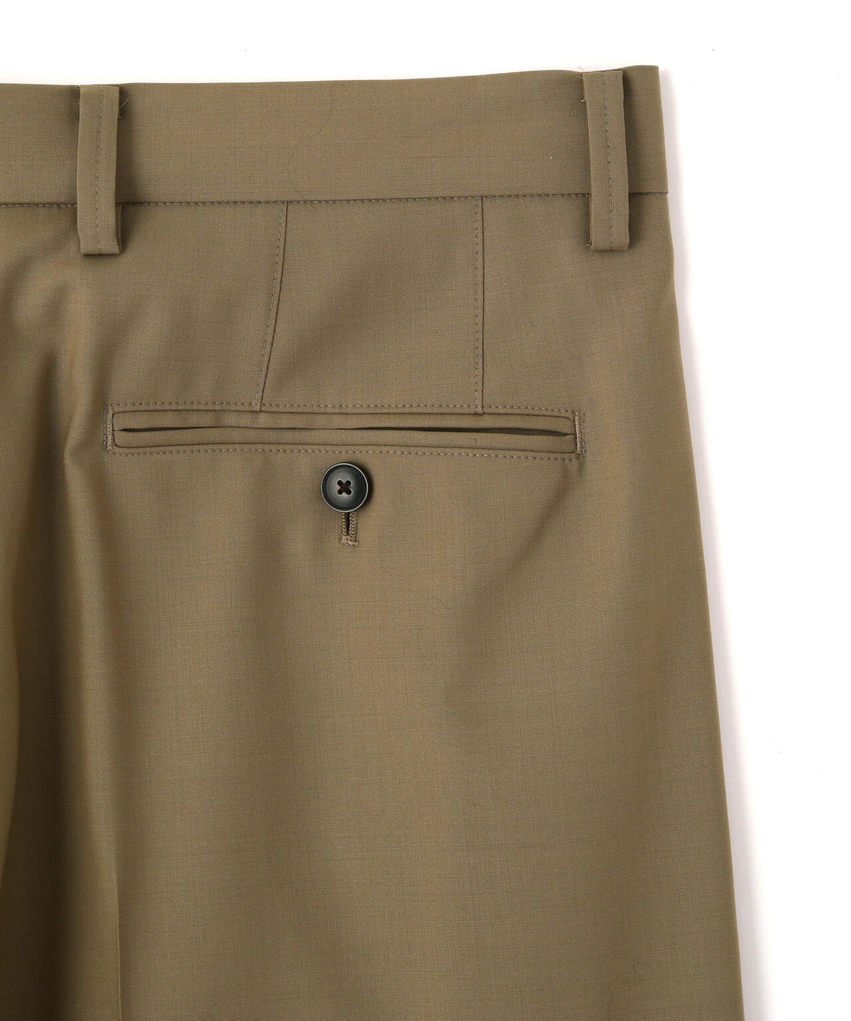 YLEVE / SUPER140's WOOL TROPICAL TROUSERS