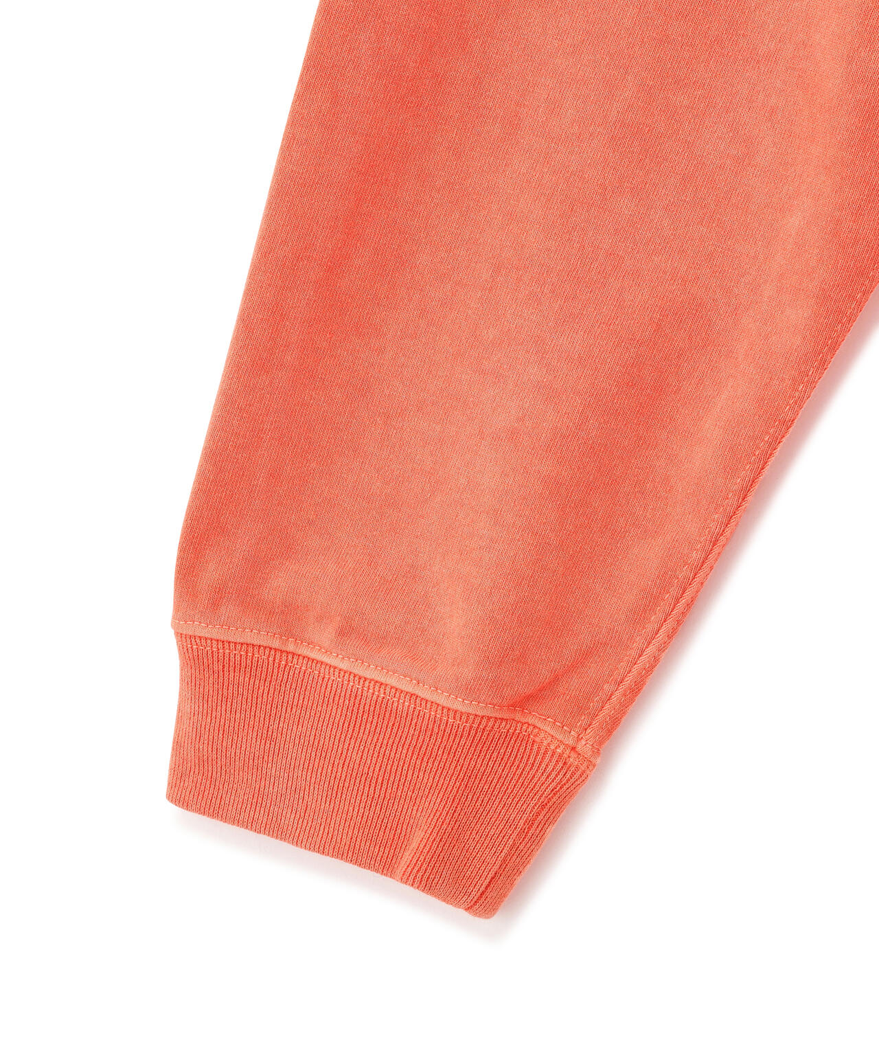YLEVE / PIGMENT DYED COTTON HENRY NECK LONG-SLEEVE T