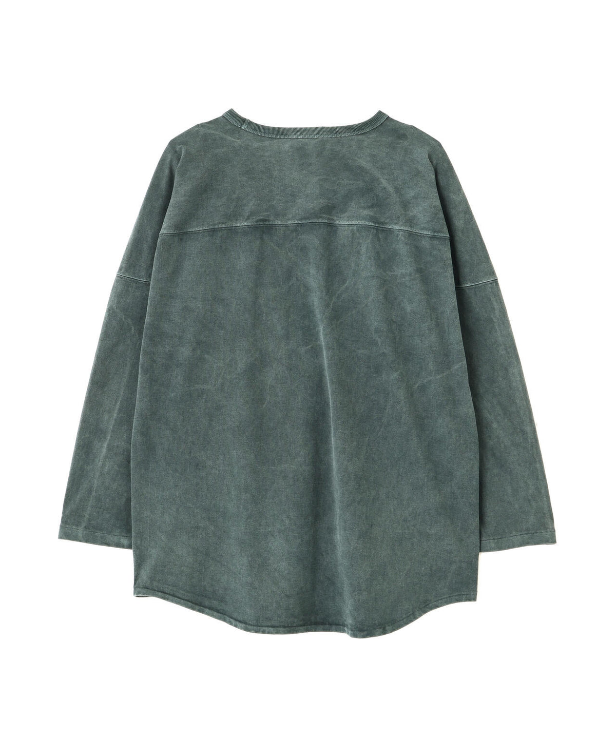 YLEVE / PIGMENT DYED COTTON FOOTBALL T