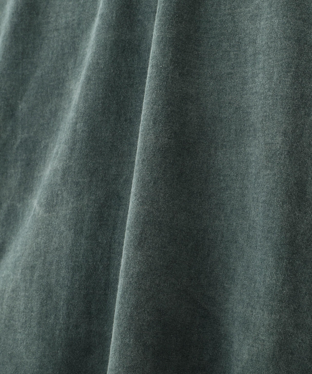 YLEVE / PIGMENT DYED COTTON FOOTBALL T