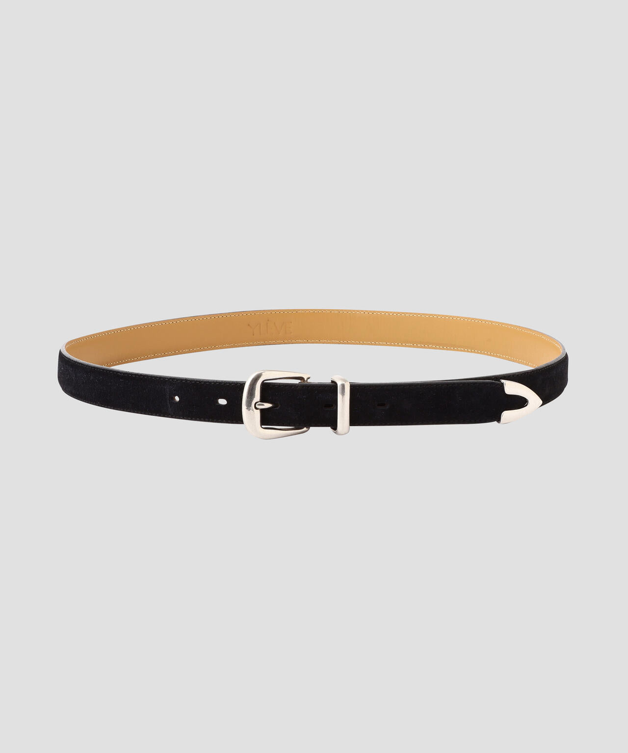 YLEVE / SUEDE WESTERN BELT MEN