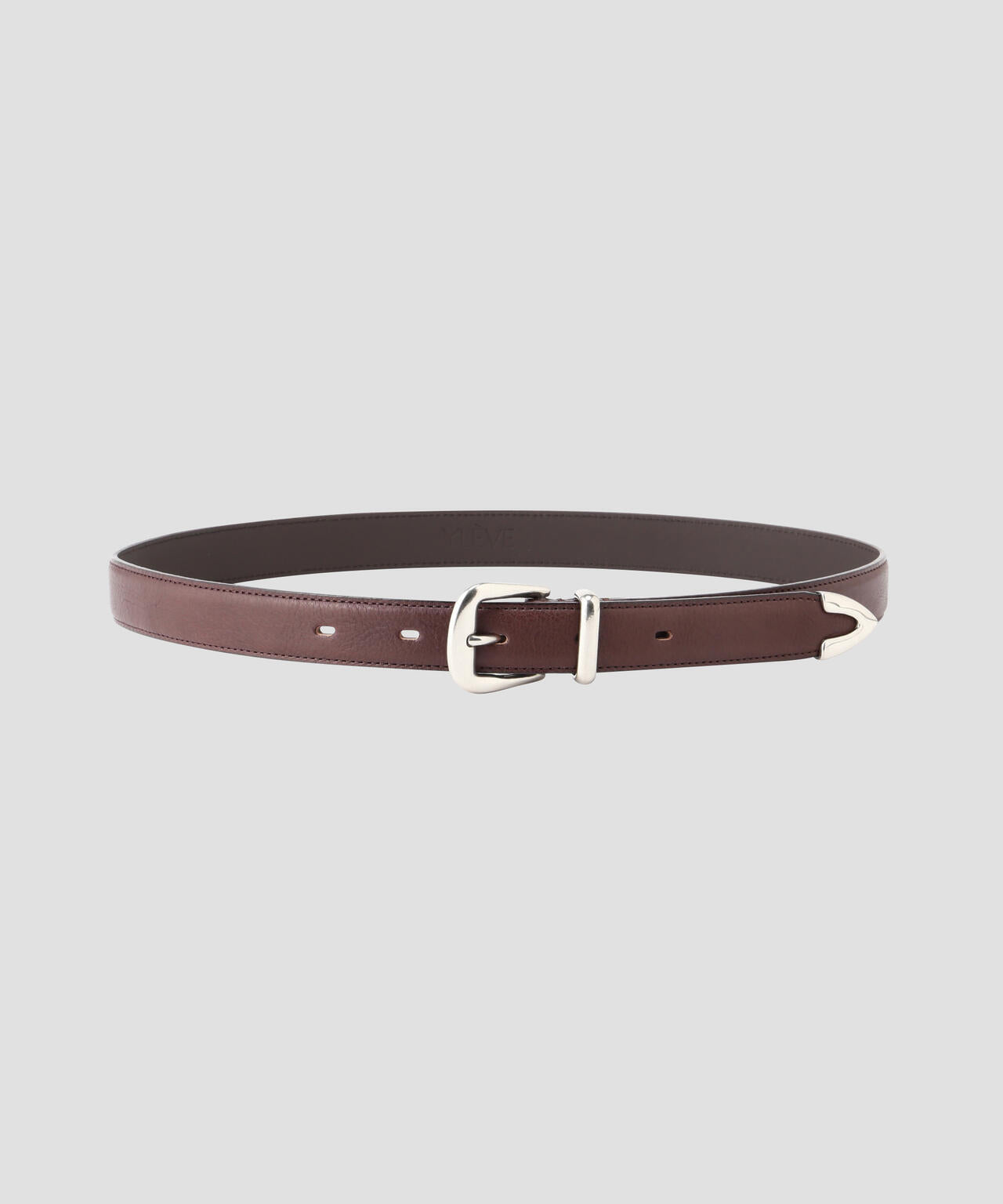 YLEVE / LEATHER WESTERN BELT MEN