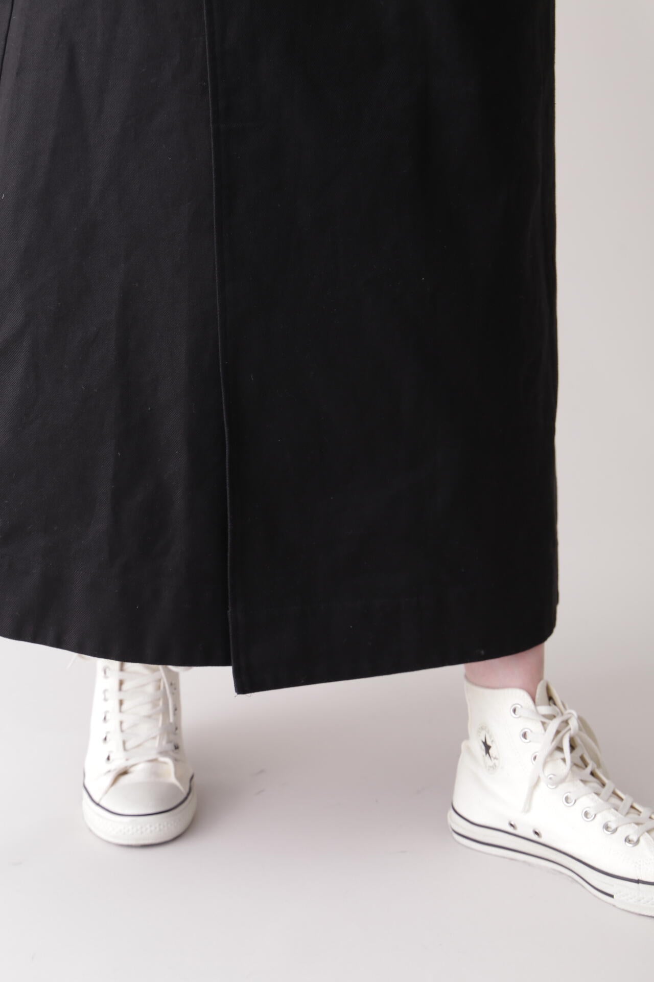 THE LIBRARY / COTTON TWILL WRAP SK