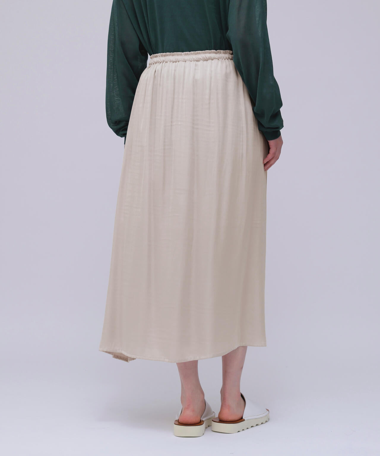 THE LIBRARY / SATIN SKIRT