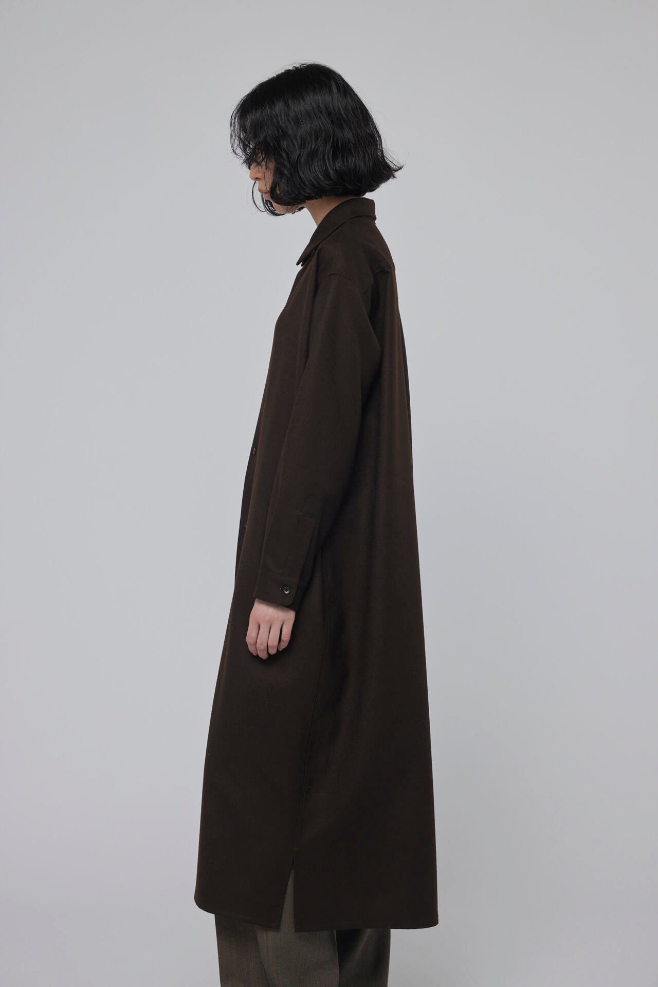 THE LIBRARY / WOOL FLANNEL ONE PIECE