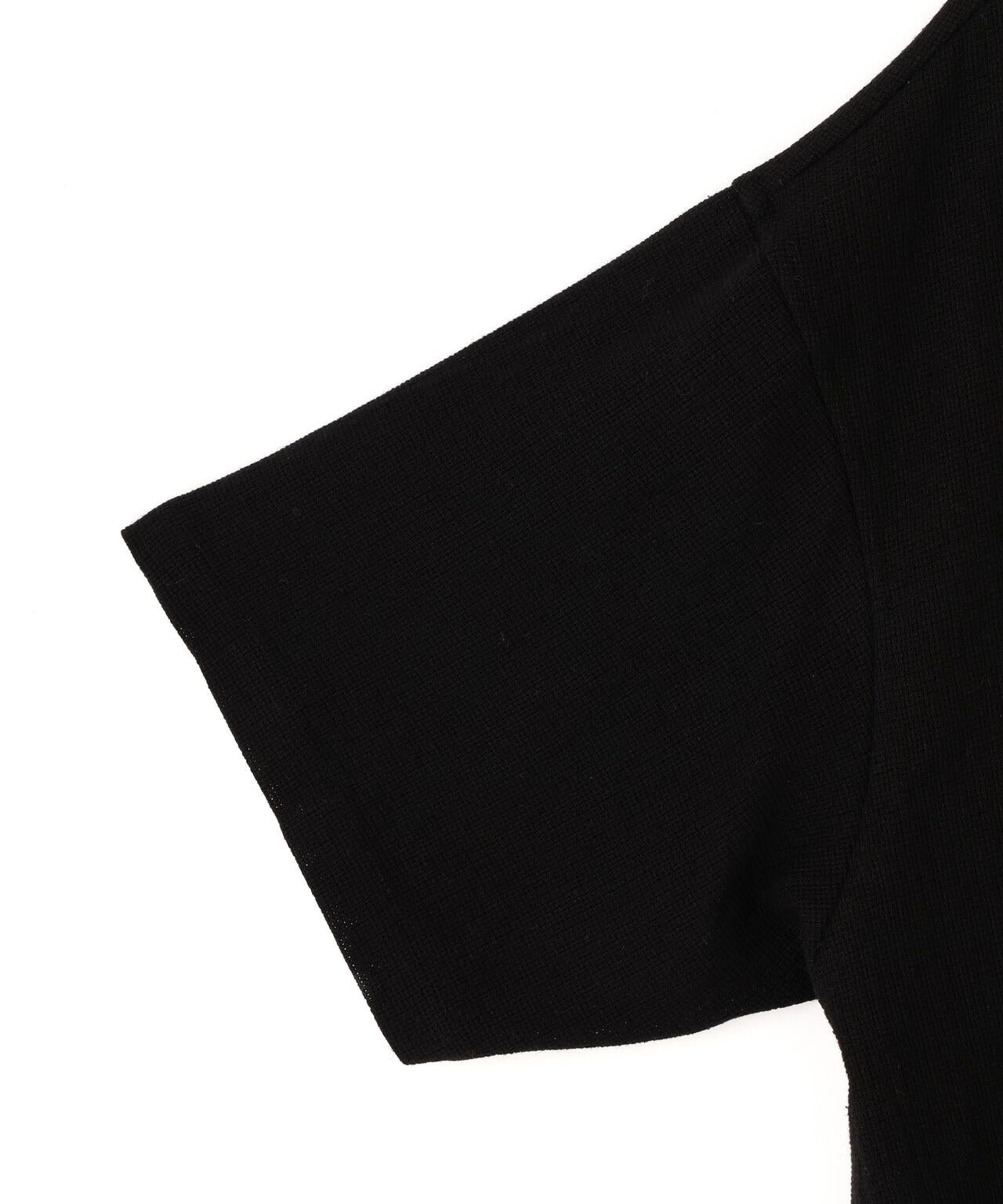 THE LIBRARY / LINEN COTTON OPEN COLLAR SHIRT