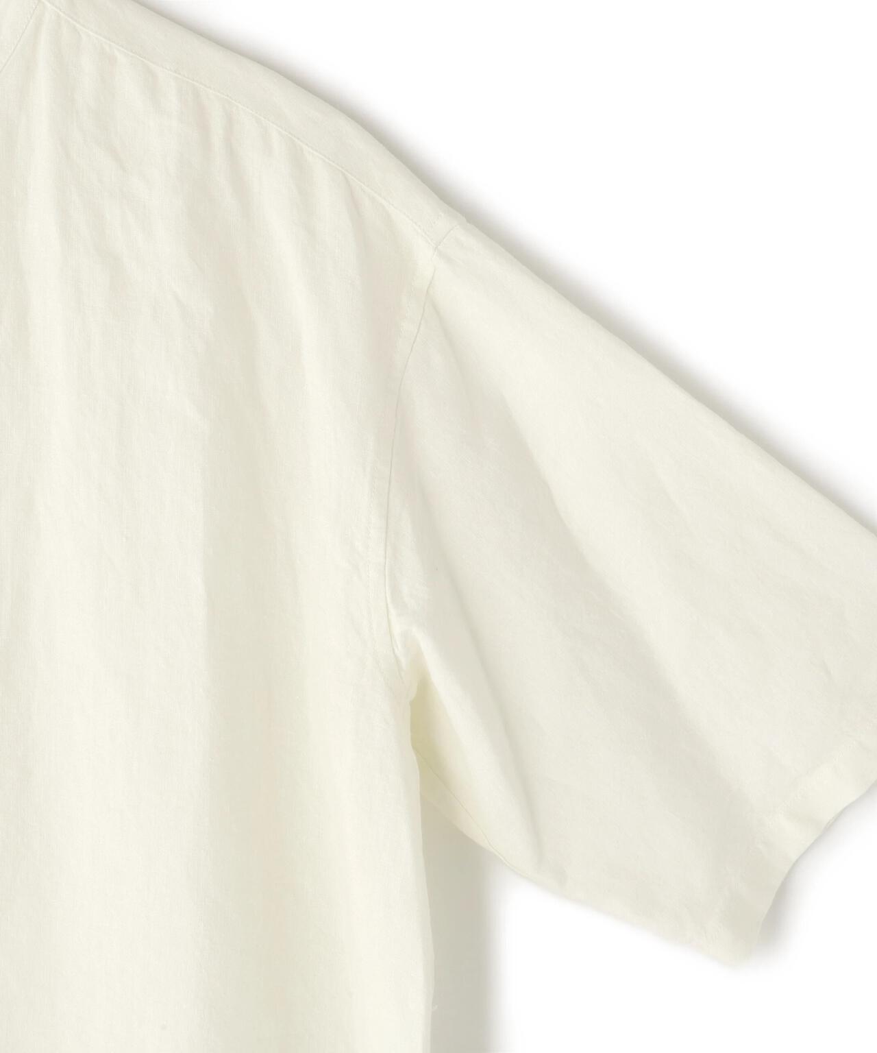 THE LIBRARY / LINEN PULL OVER SHIRT