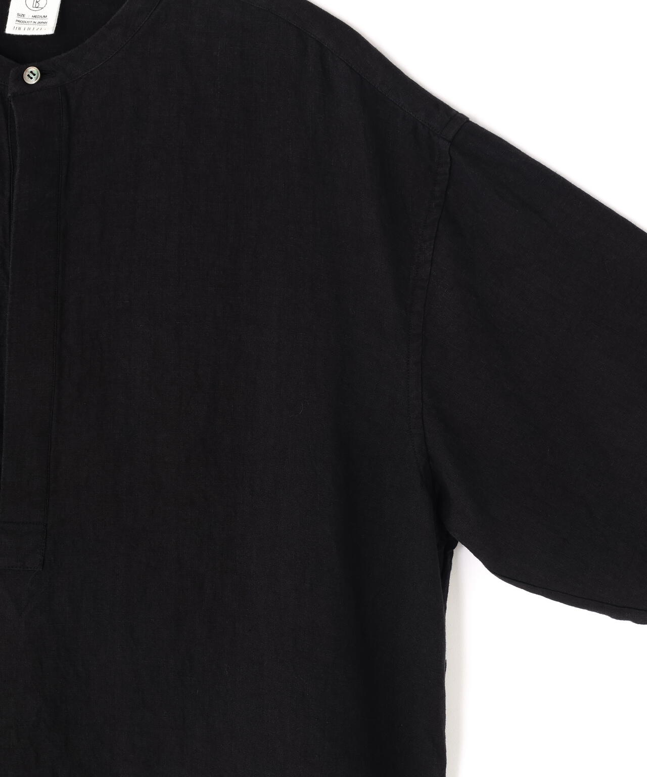THE LIBRARY / LINEN PULL OVER SHIRT