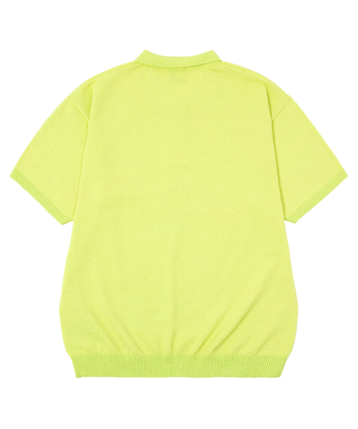 SERIF H KNIT POLO TOP
